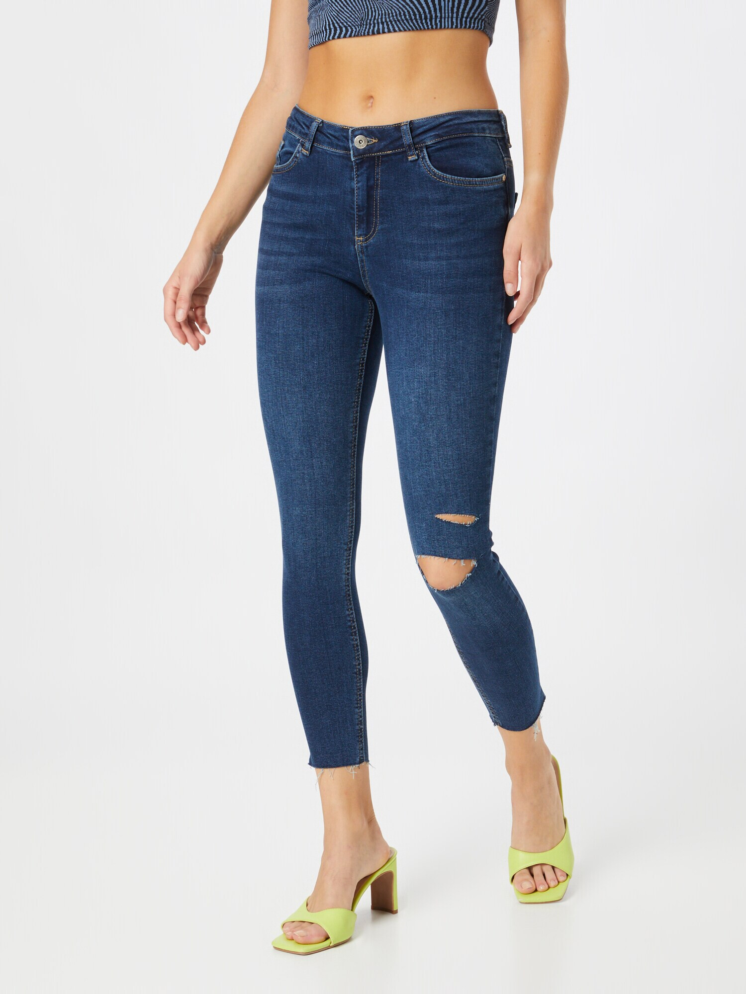 Koton Jeans 'Carmen' albastru denim - Pled.ro