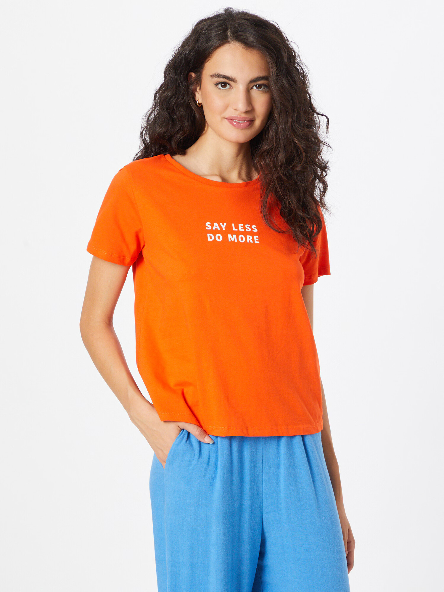 Koton Tricou roșu orange / alb - Pled.ro