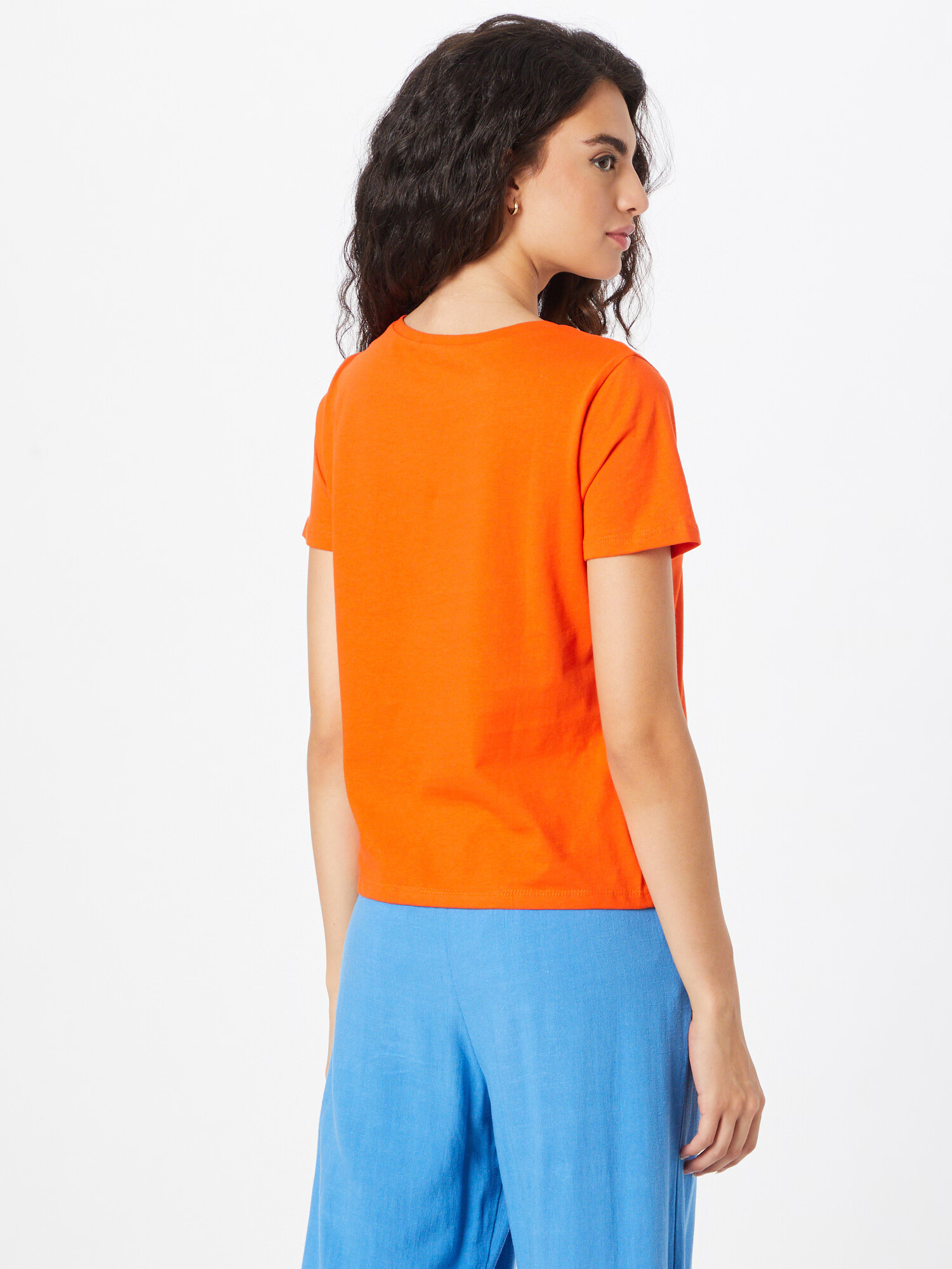 Koton Tricou roșu orange / alb - Pled.ro