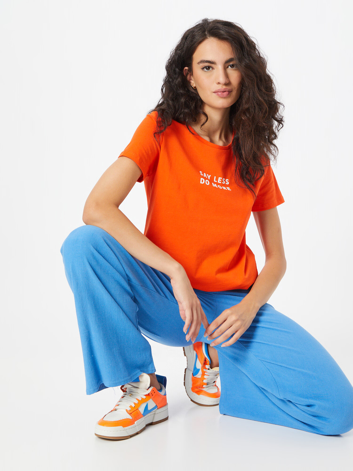 Koton Tricou roșu orange / alb - Pled.ro