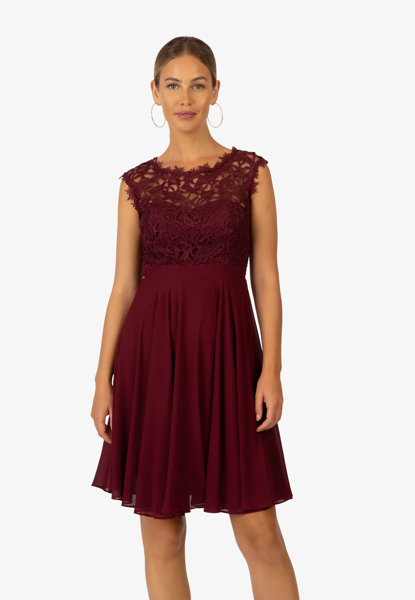 Kraimod Rochie de cocktail roșu bordeaux - Pled.ro