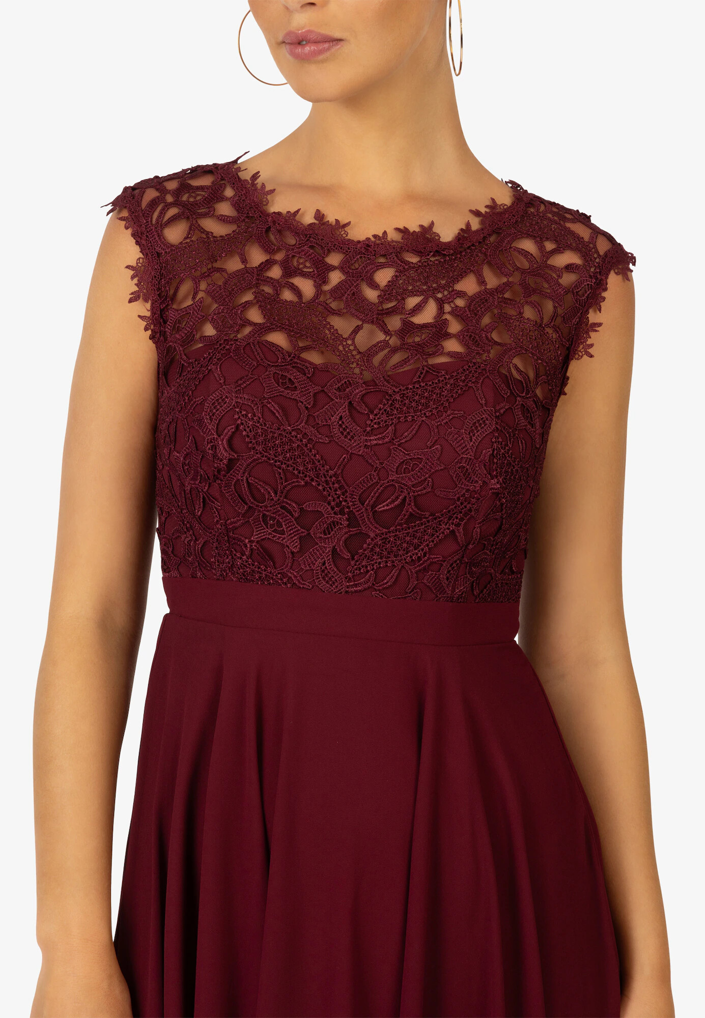 Kraimod Rochie de cocktail roșu bordeaux - Pled.ro