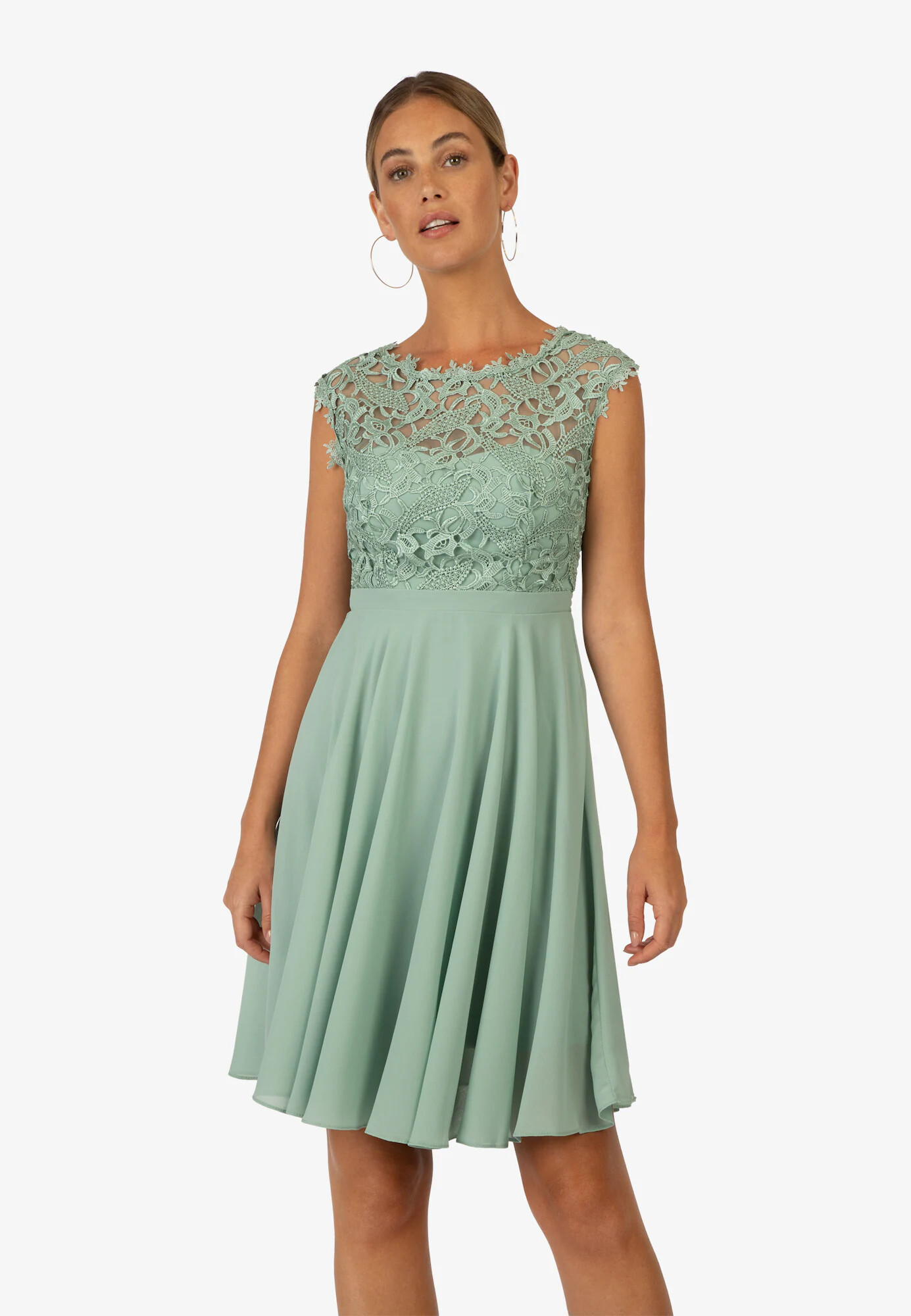 Kraimod Rochie de cocktail verde pastel - Pled.ro