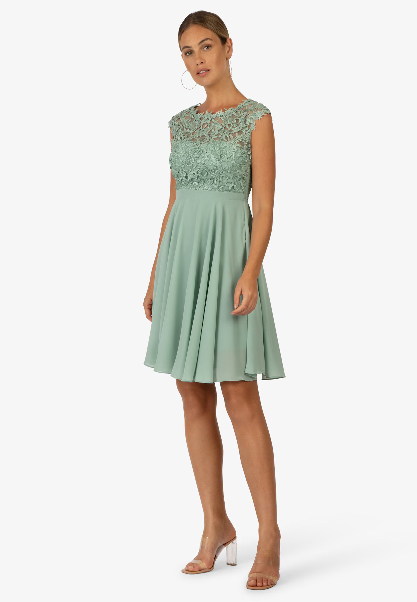 Kraimod Rochie de cocktail verde pastel - Pled.ro