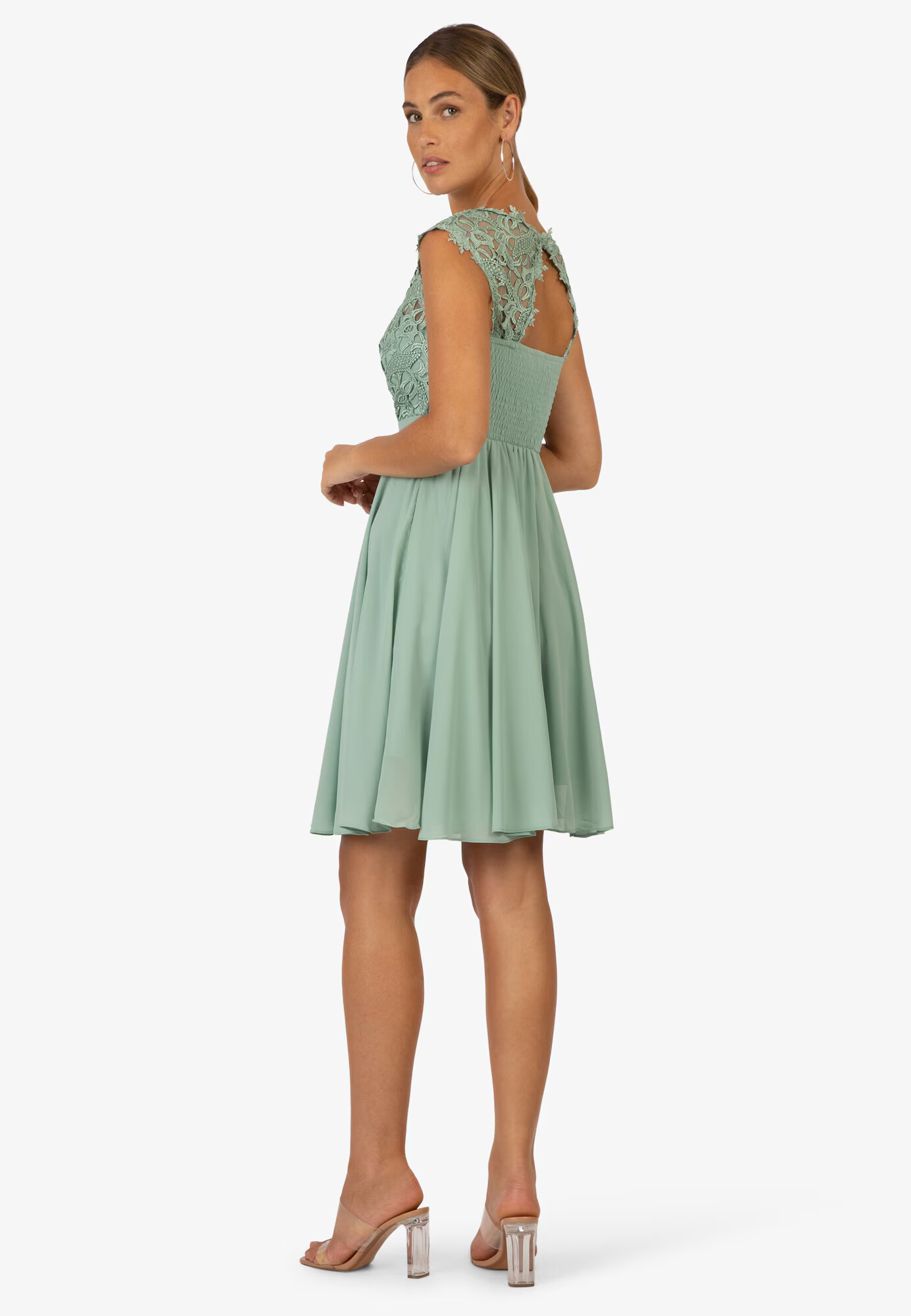 Kraimod Rochie de cocktail verde pastel - Pled.ro