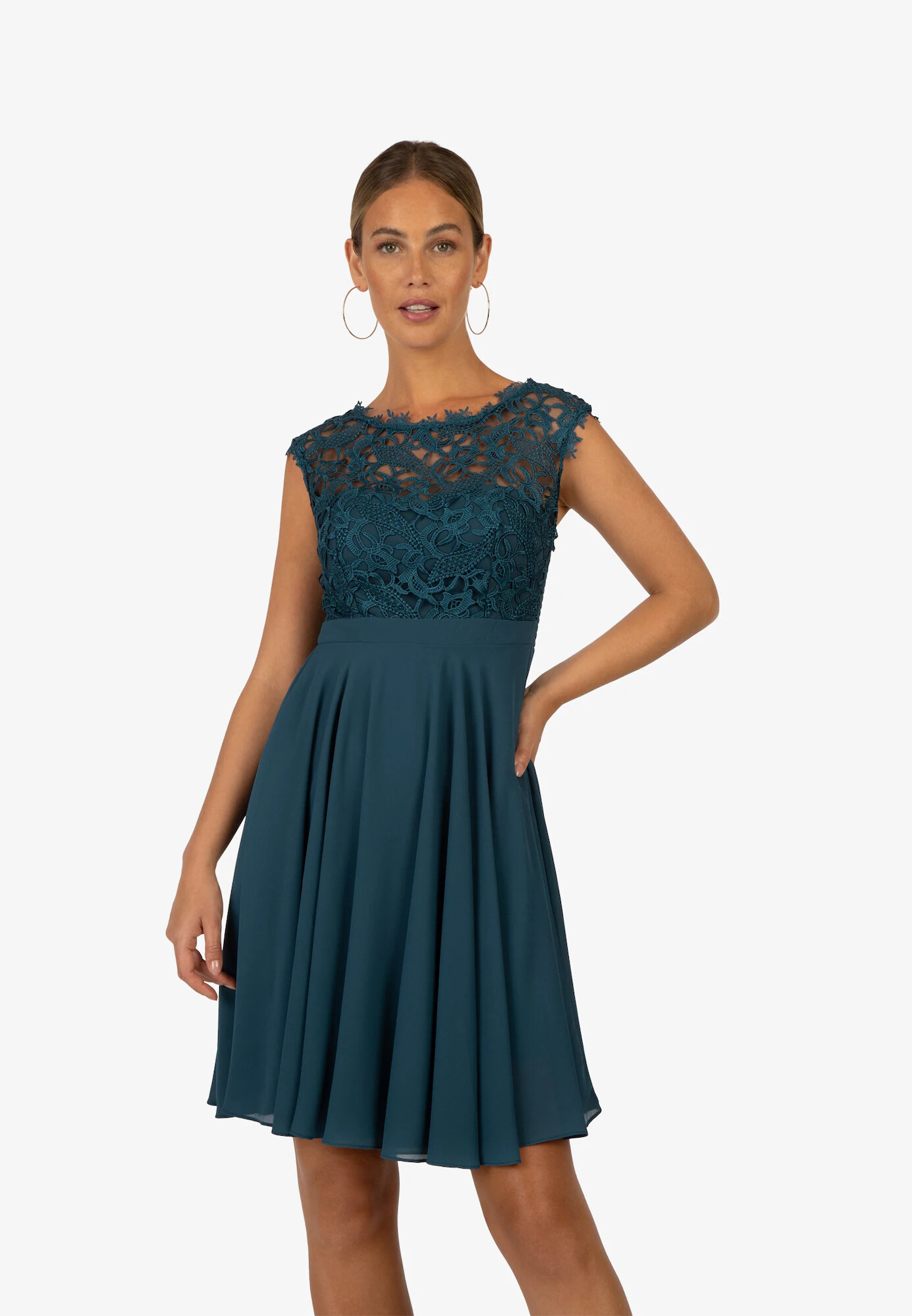 Kraimod Rochie de cocktail verde petrol - Pled.ro