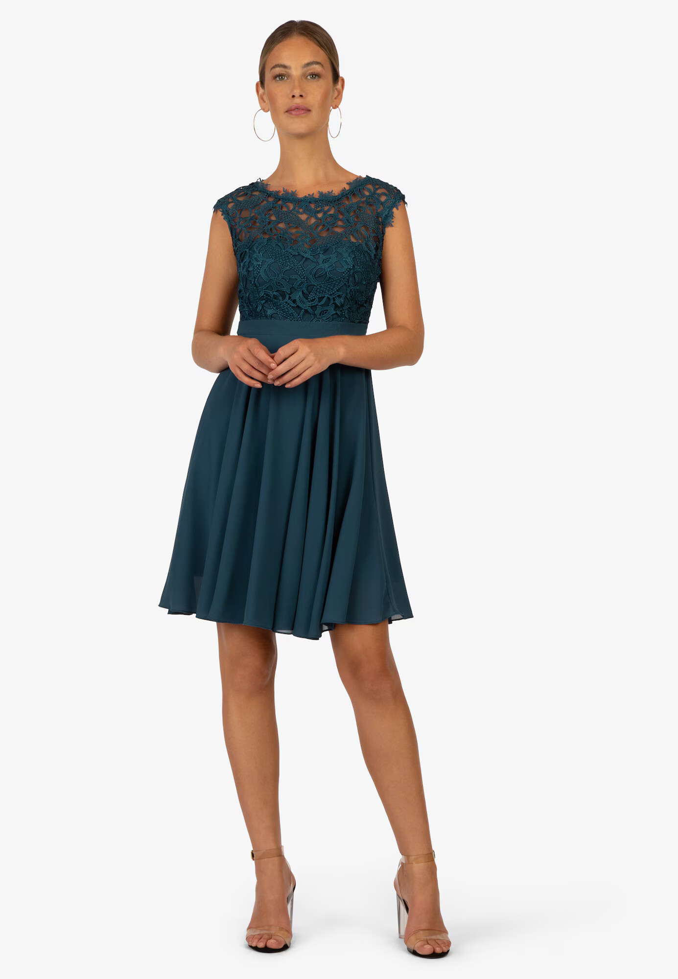 Kraimod Rochie de cocktail verde petrol - Pled.ro