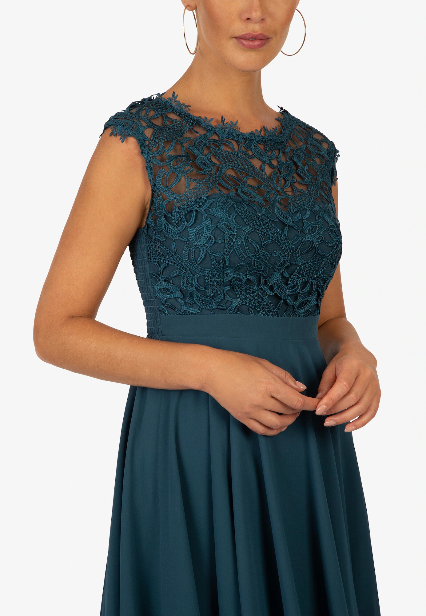 Kraimod Rochie de cocktail verde petrol - Pled.ro