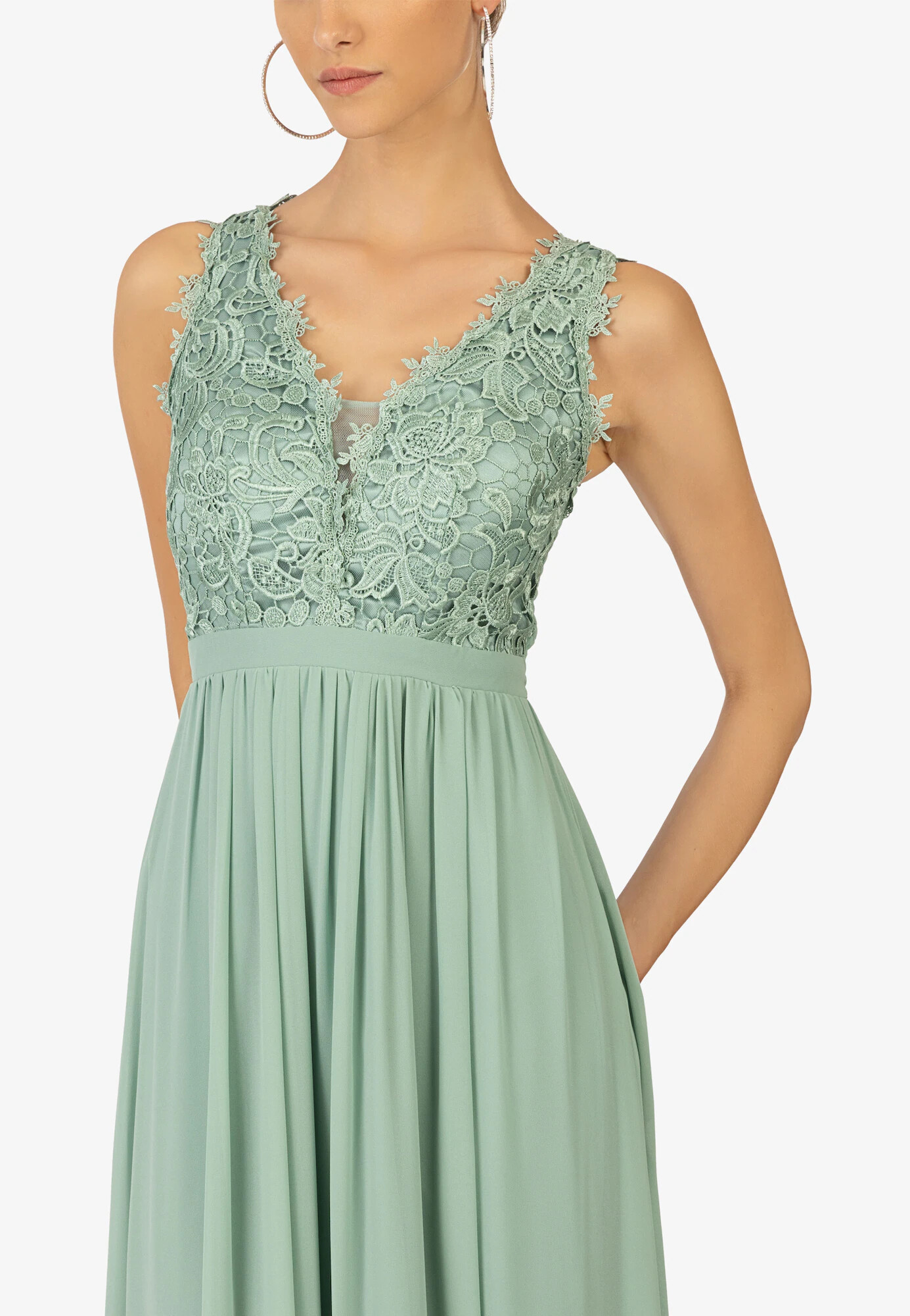 Kraimod Rochie de seară verde deschis - Pled.ro