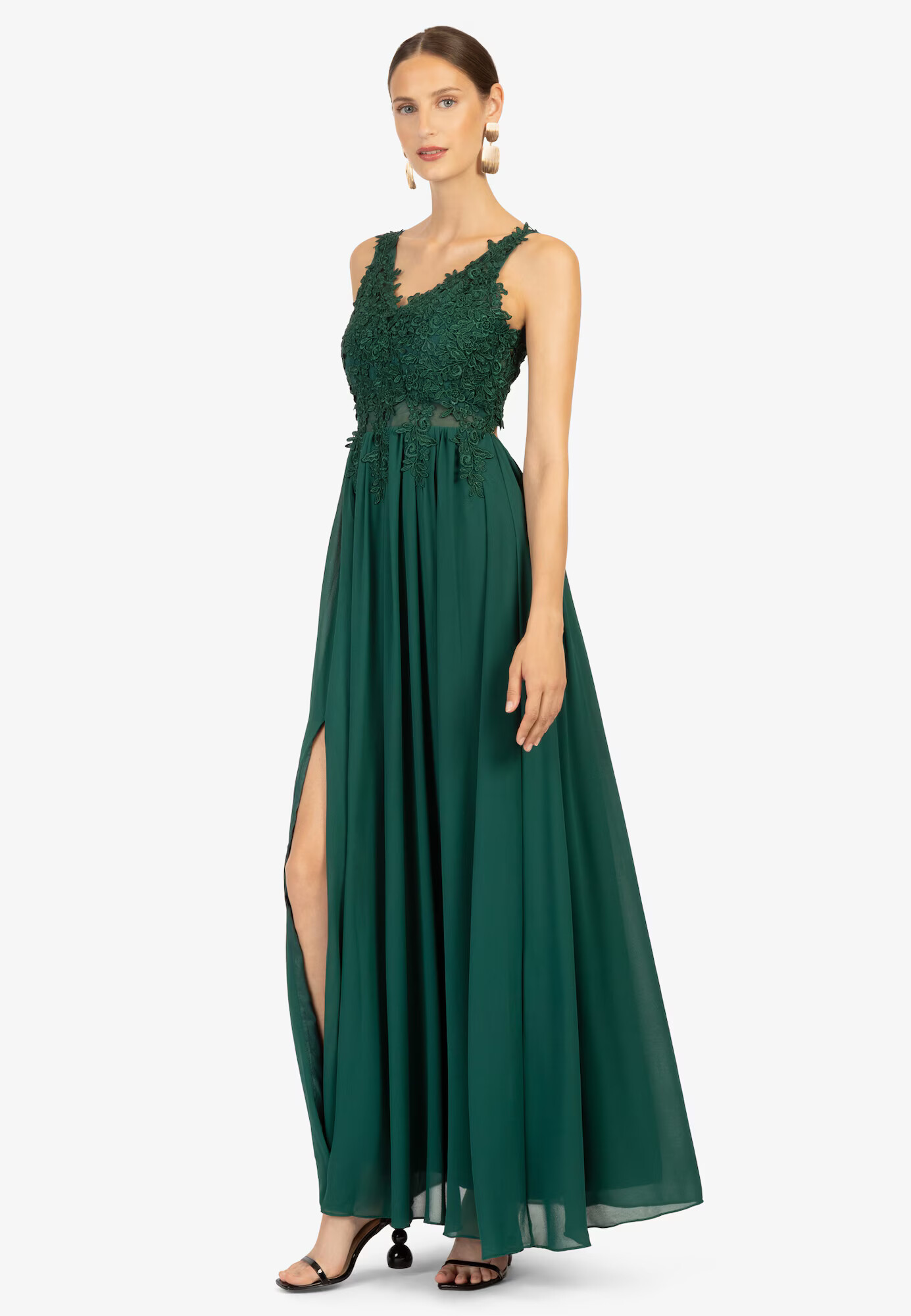 Kraimod Rochie de seară verde închis - Pled.ro