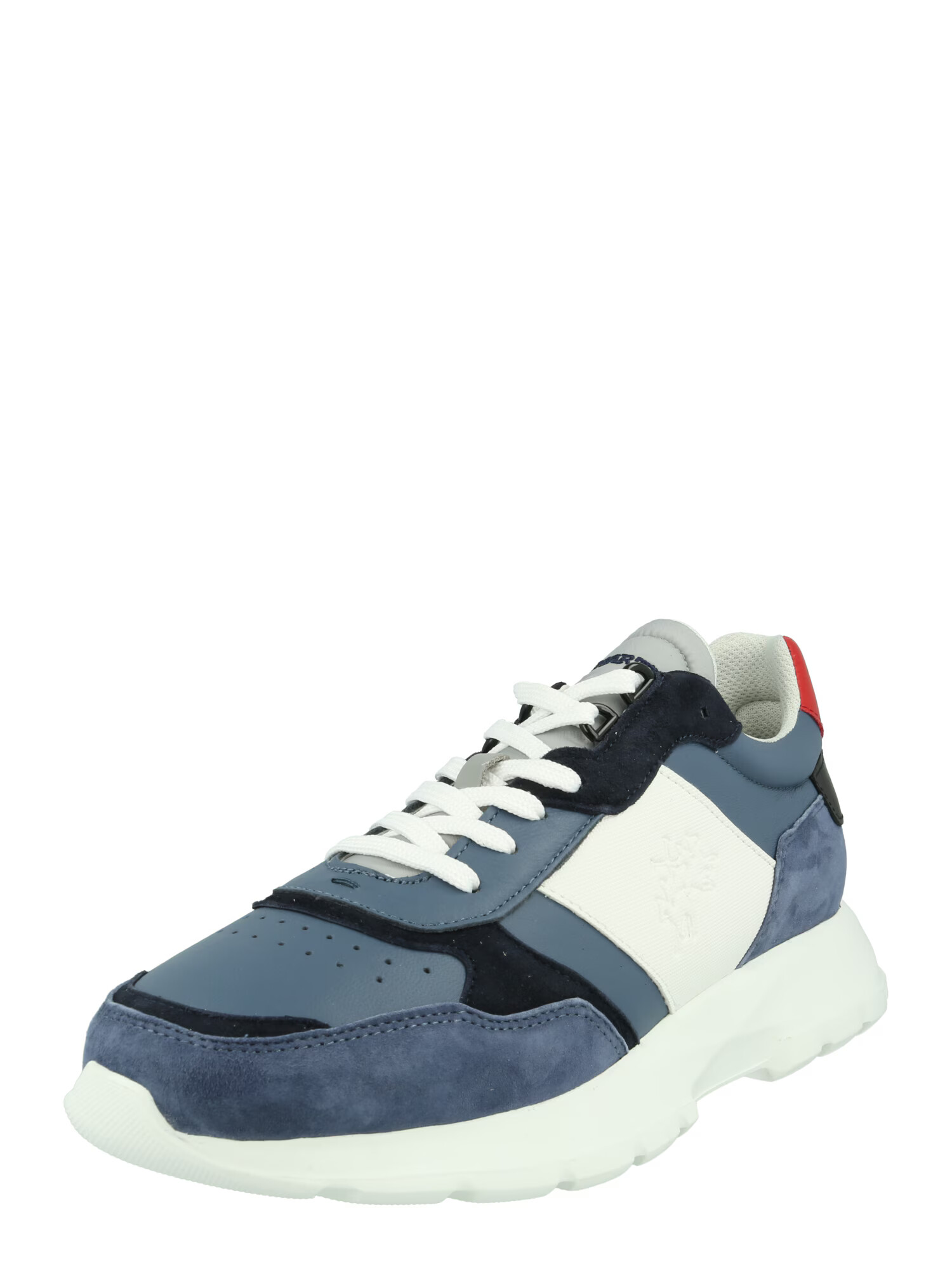 La Martina Sneaker low 'MANILA' bleumarin / albastru porumbel / alb - Pled.ro