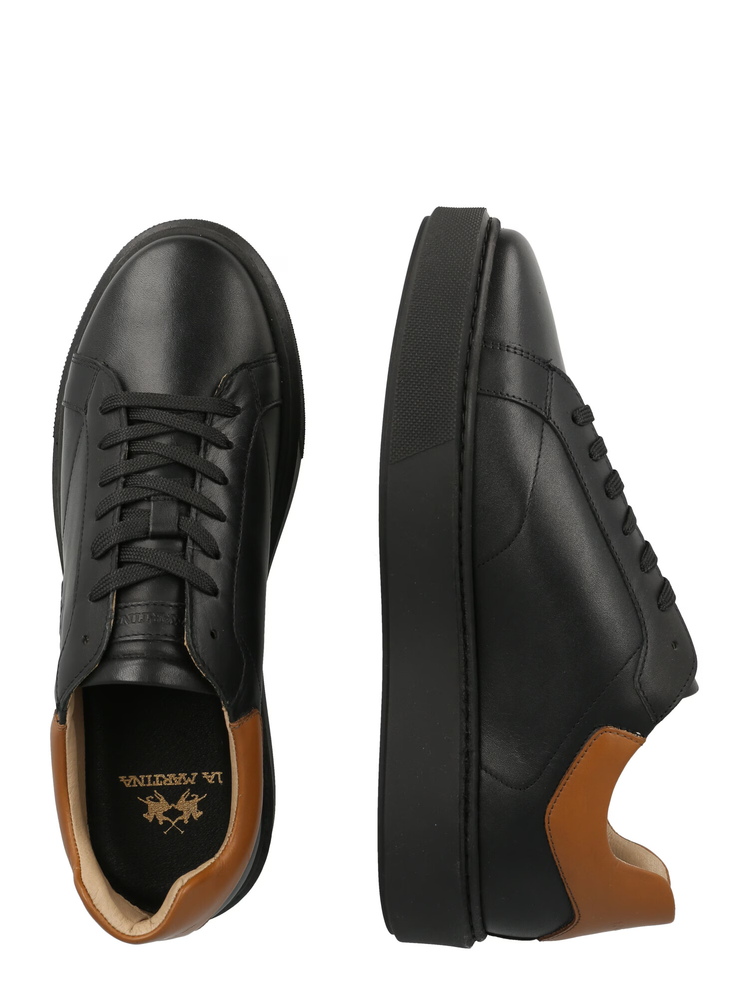 La Martina Sneaker low maro deschis / negru - Pled.ro