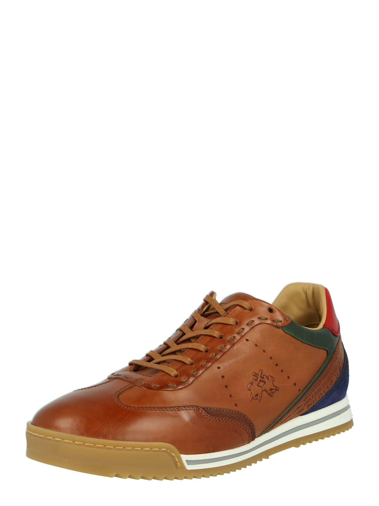 La Martina Sneaker low 'TODI' bleumarin / maro caramel - Pled.ro