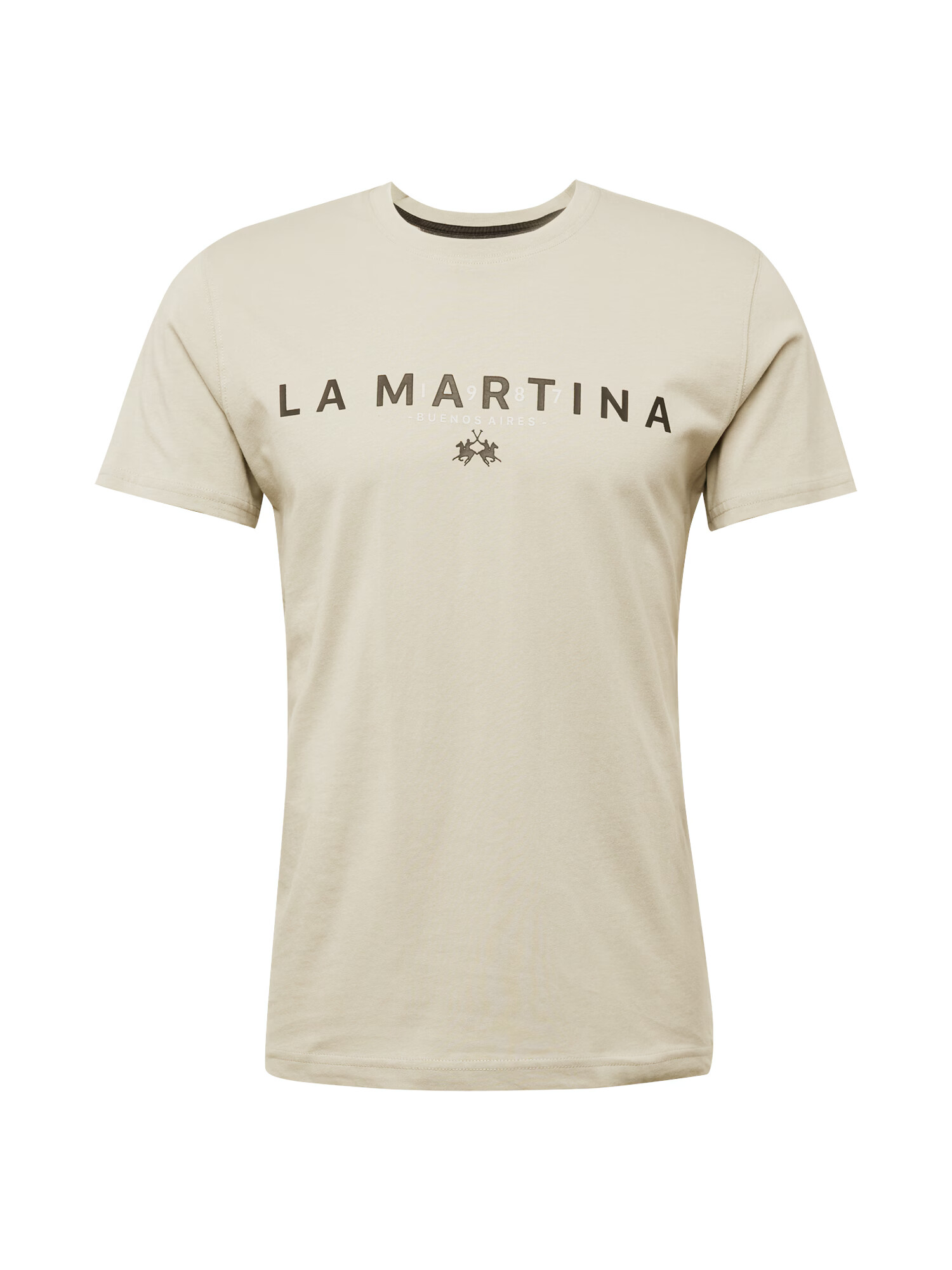 La Martina Tricou maro / grej / alb - Pled.ro