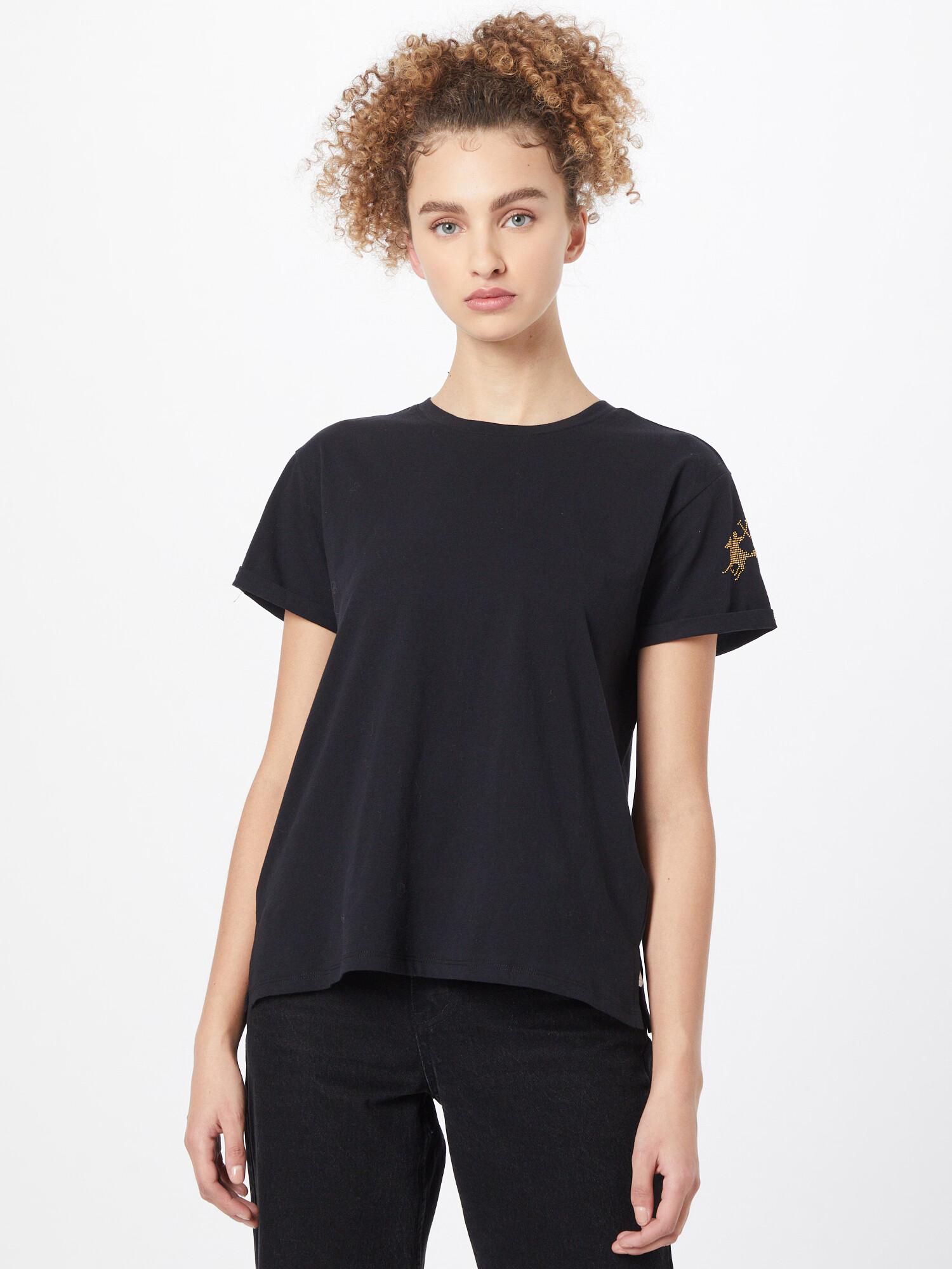 La Martina Tricou negru - Pled.ro