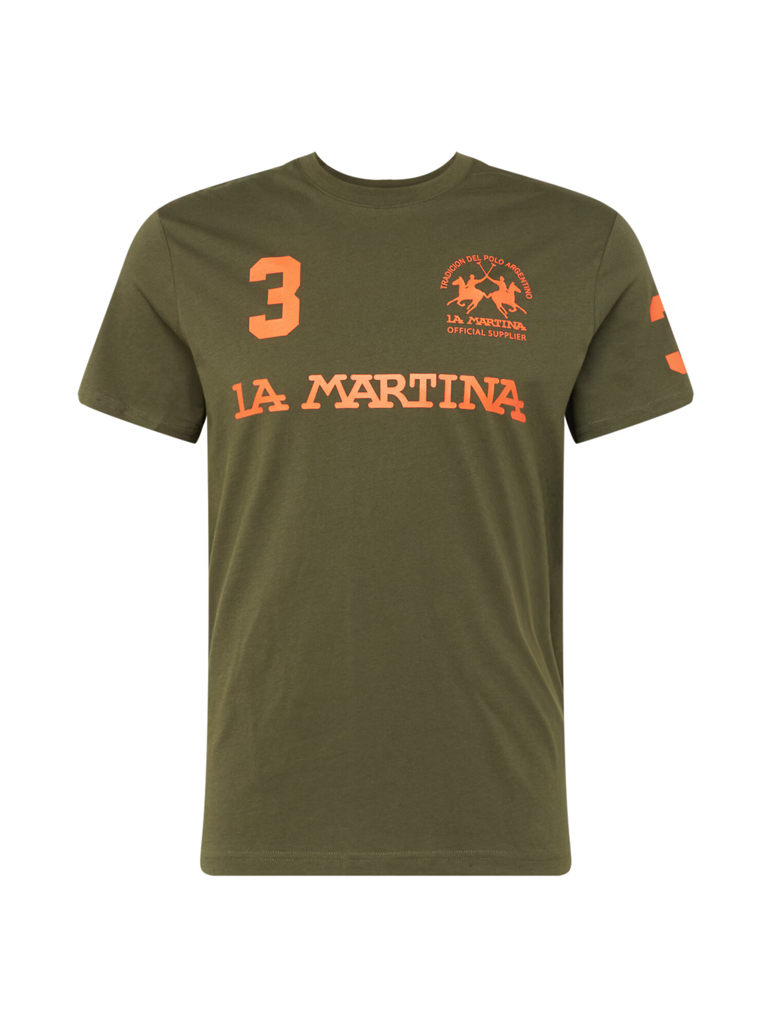 La Martina Tricou ombră / portocaliu - Pled.ro