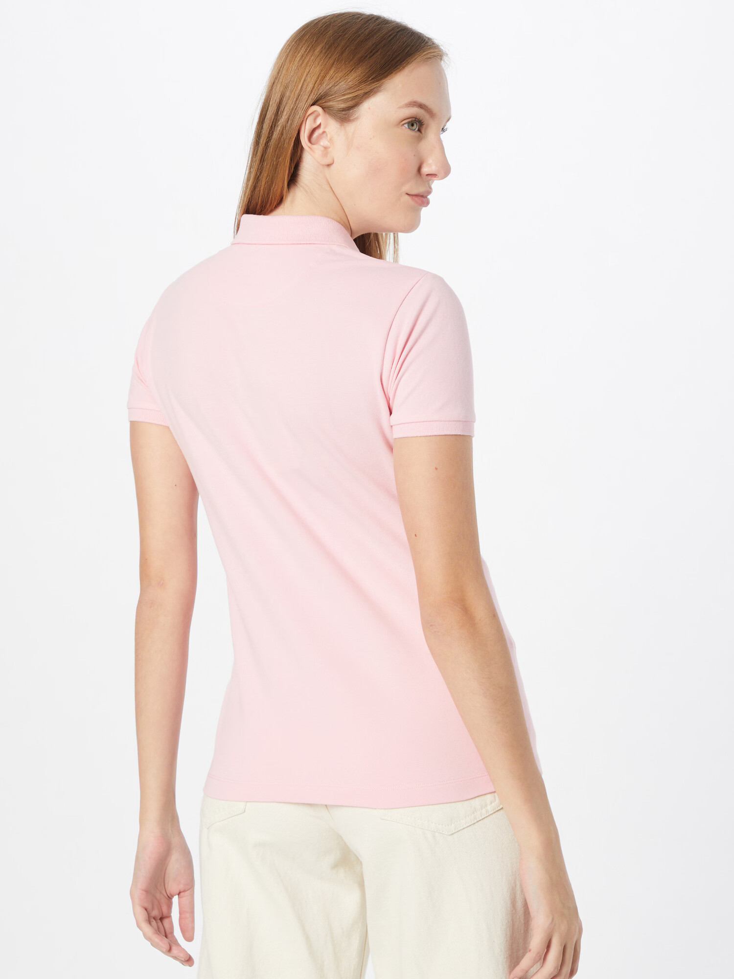 La Martina Tricou roz pastel - Pled.ro