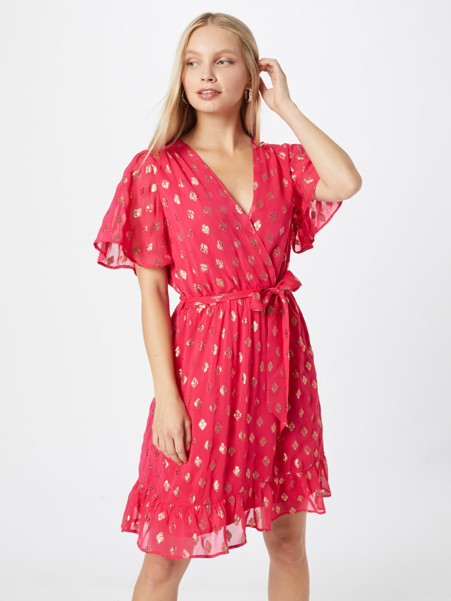 La petite étoile Rochie 'ROBE' auriu / fucsia - Pled.ro