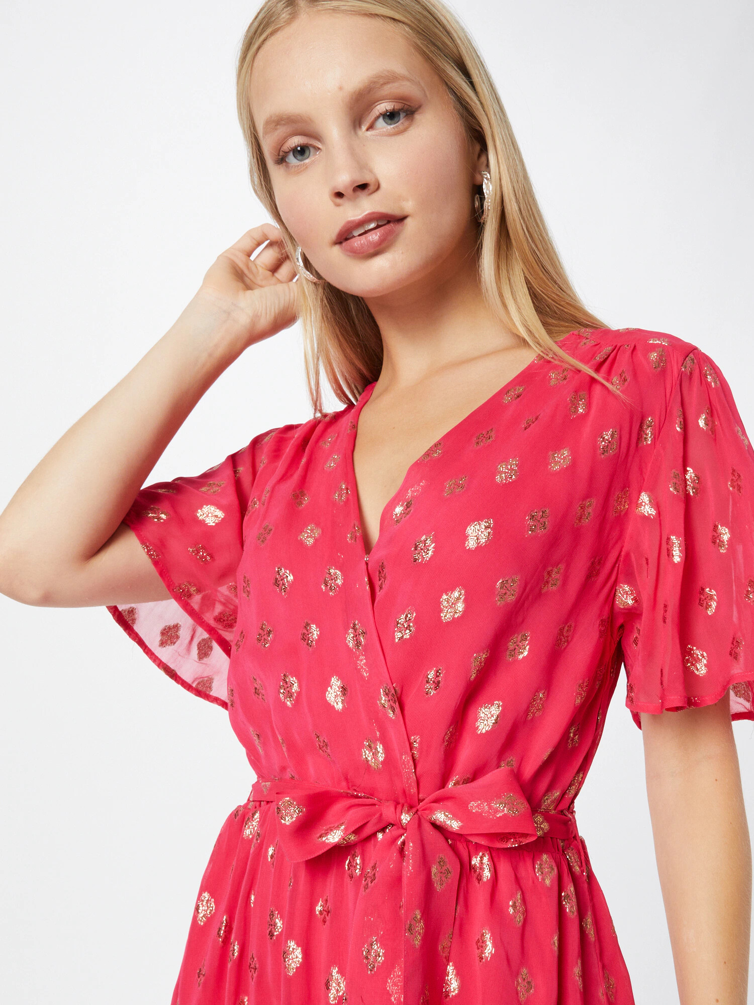 La petite étoile Rochie 'ROBE' auriu / fucsia - Pled.ro