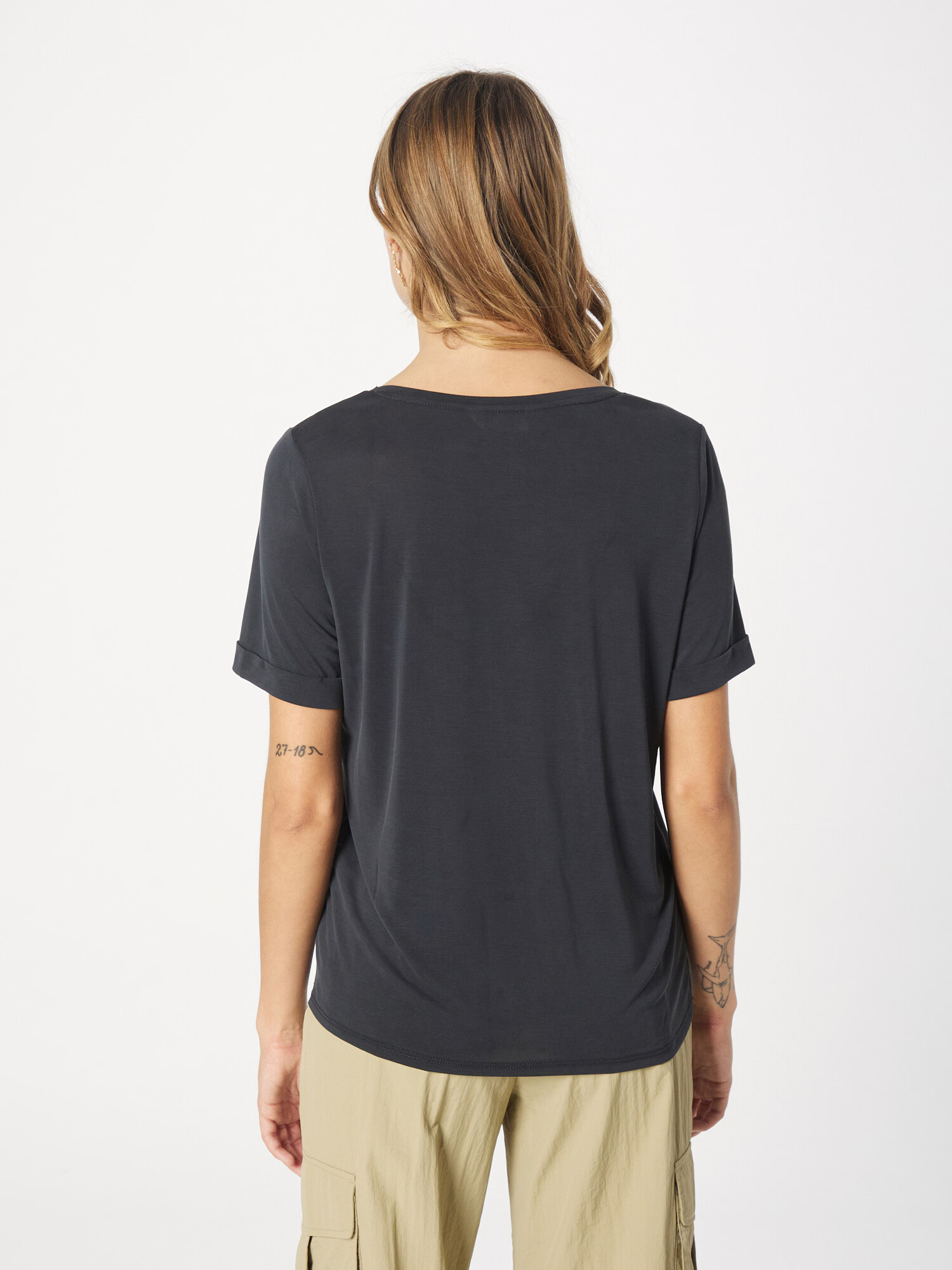 LA STRADA UNICA Tricou 'LILLIE' negru - Pled.ro