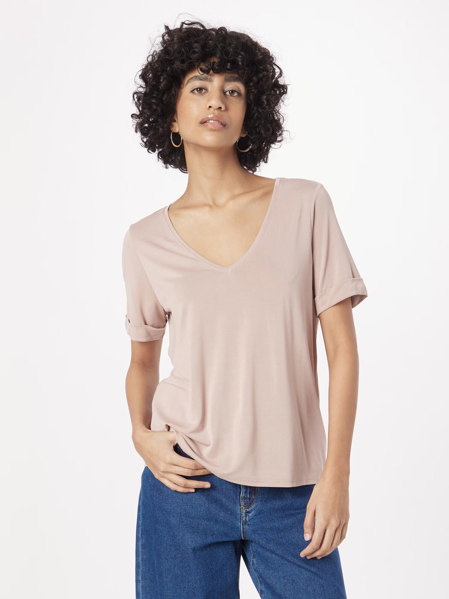 LA STRADA UNICA Tricou 'LILLIE' rosé - Pled.ro