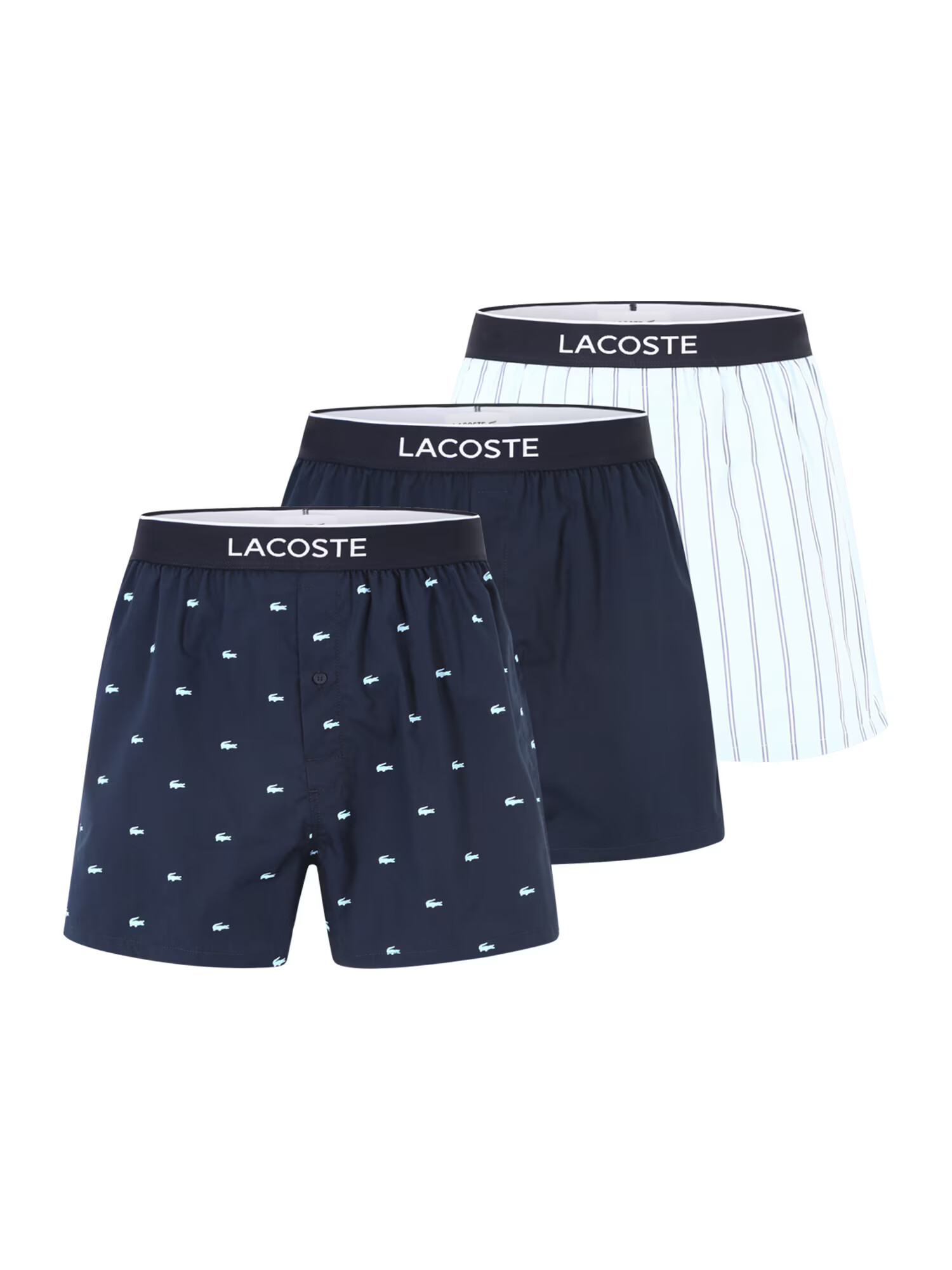 LACOSTE Boxeri albastru marin / albastru deschis / mai multe culori - Pled.ro