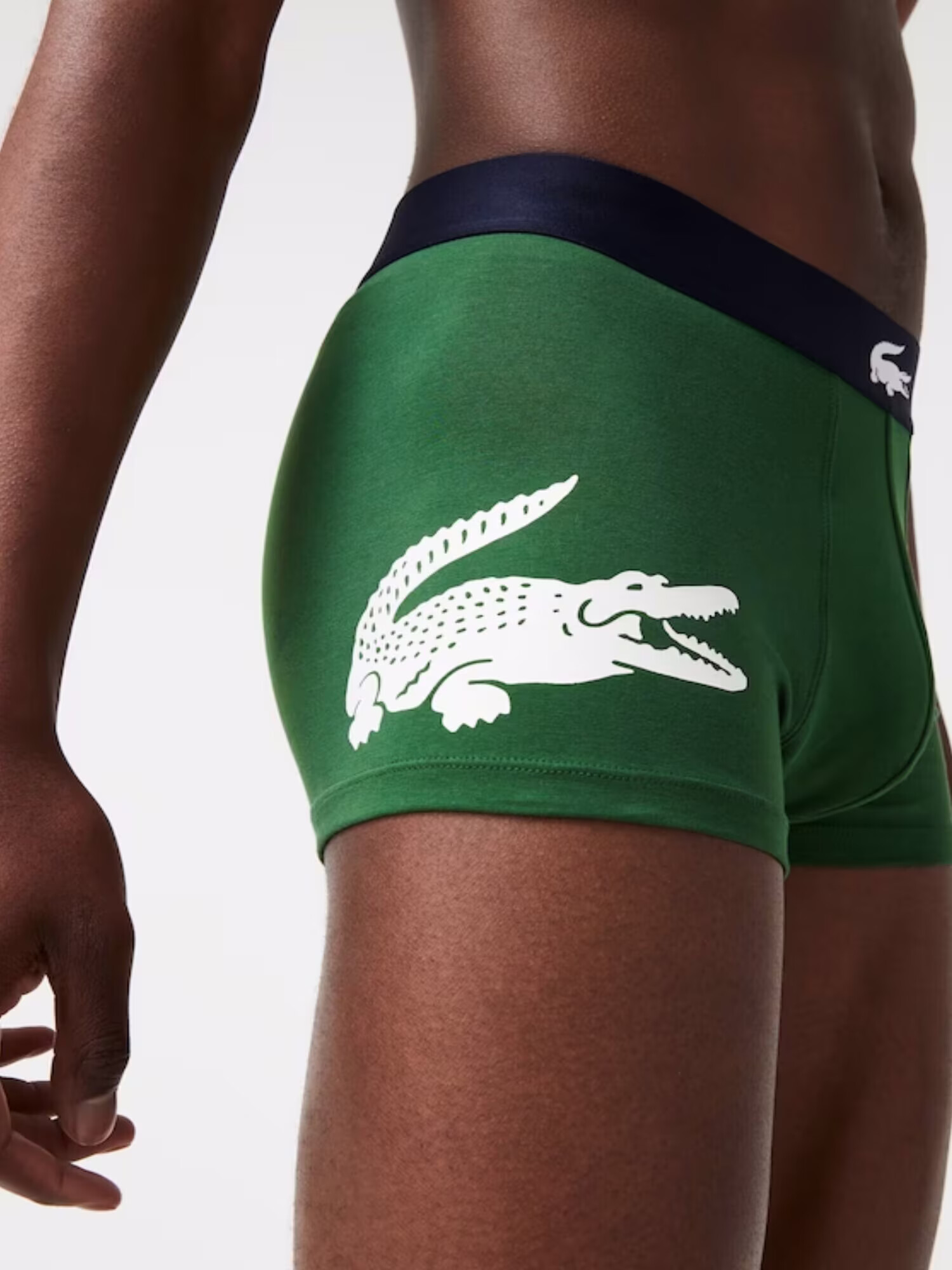 LACOSTE Boxeri albastru noapte / verde închis / alb - Pled.ro