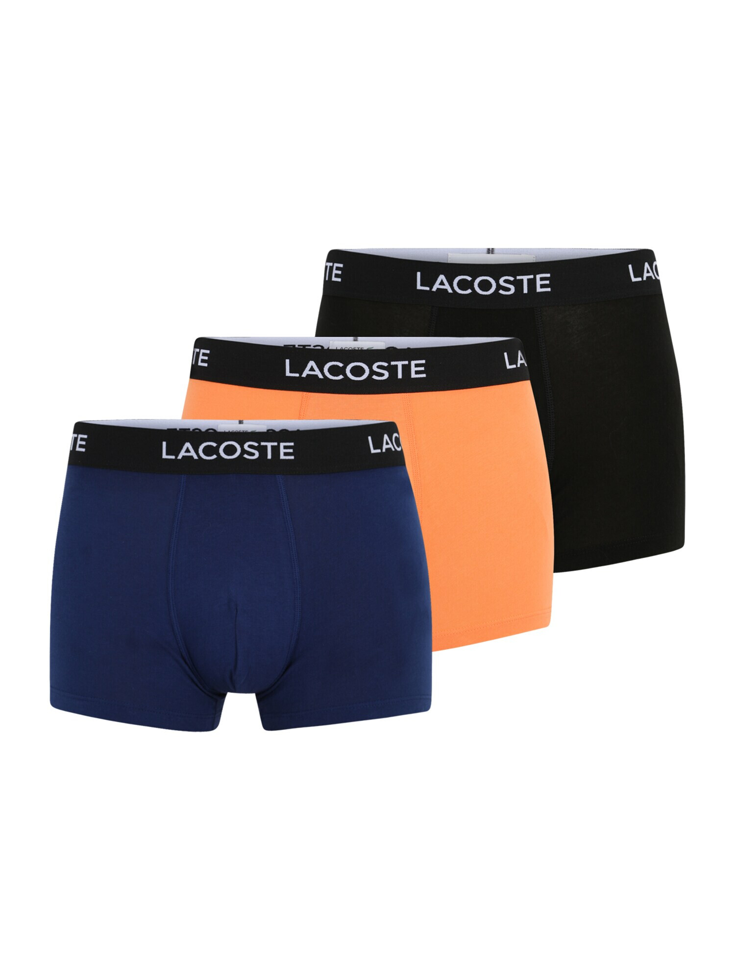 LACOSTE Boxeri albastru / portocaliu deschis / negru / alb - Pled.ro