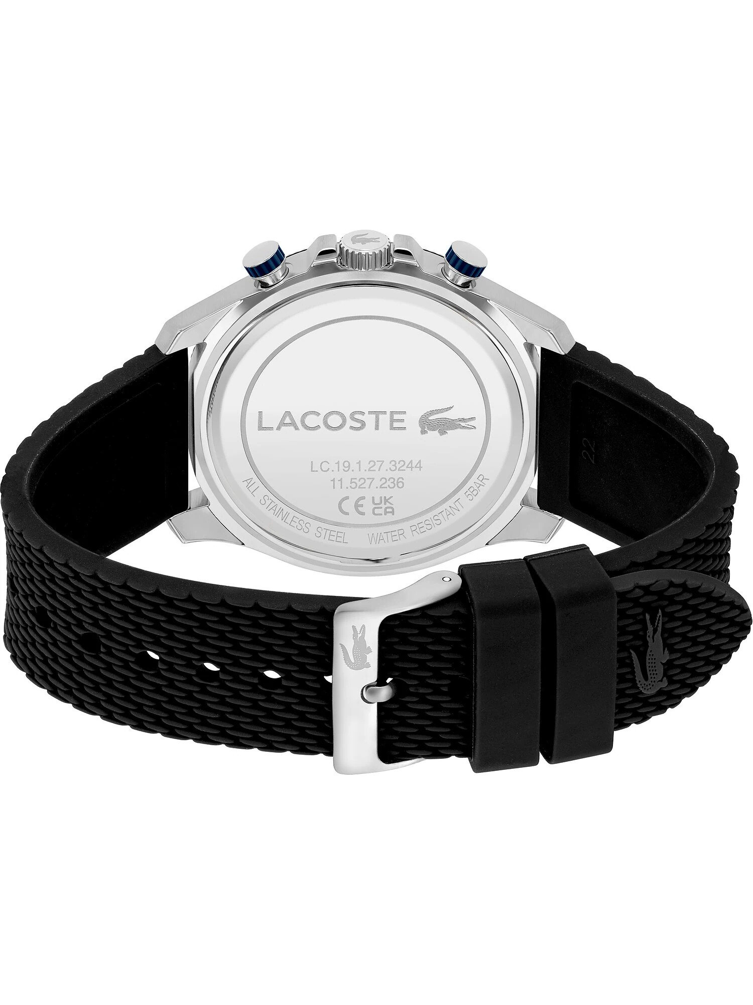 LACOSTE Ceas analogic albastru cobalt / negru / argintiu - Pled.ro