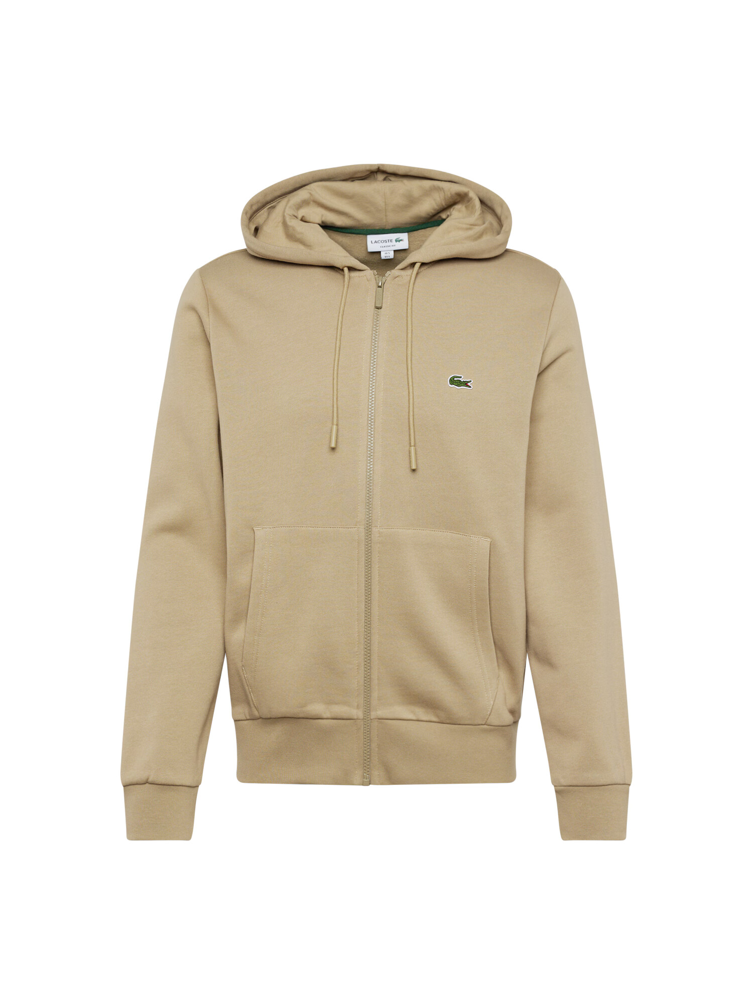 LACOSTE Hanorac maro deschis / verde - Pled.ro