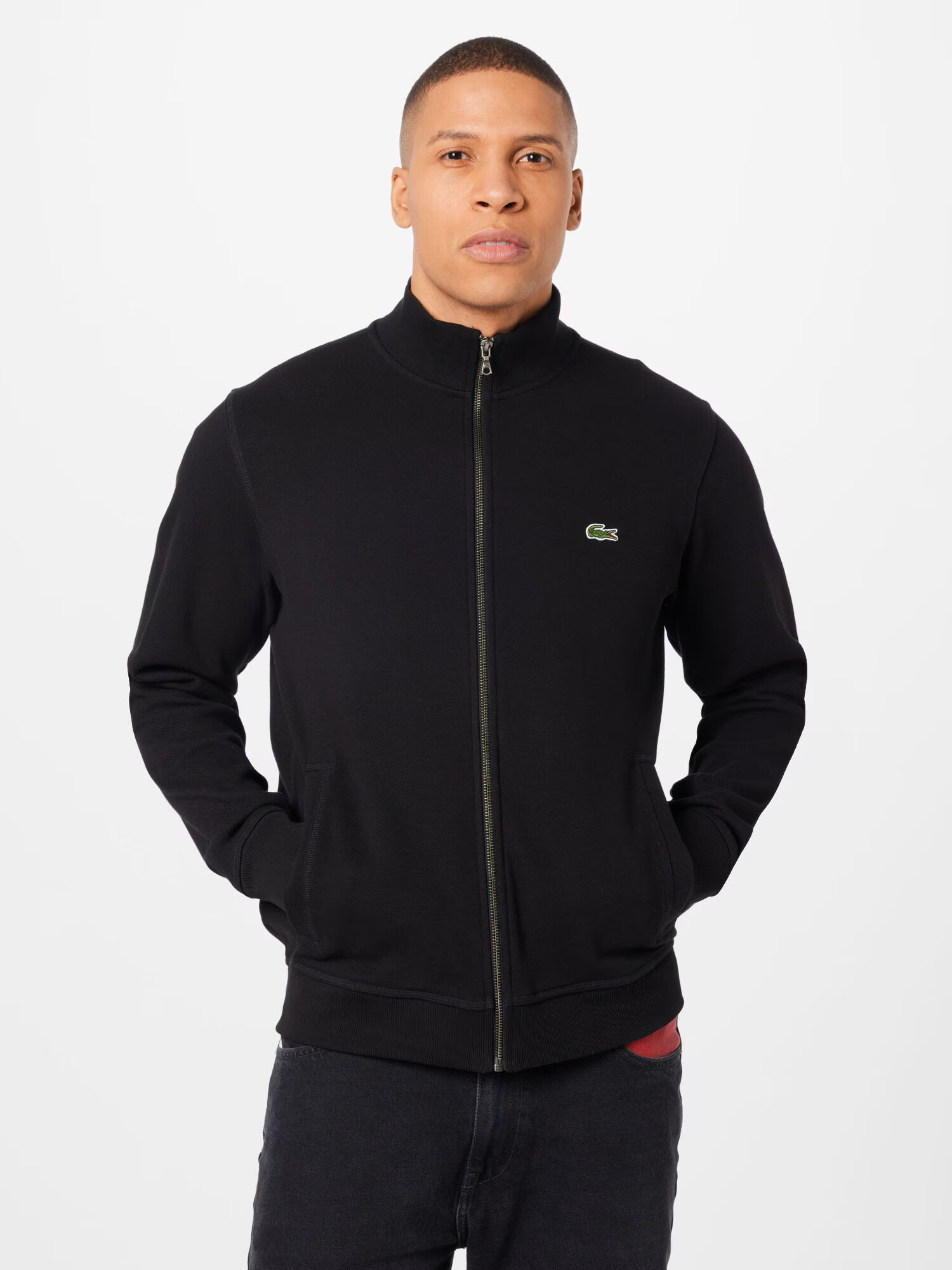 LACOSTE Hanorac negru - Pled.ro