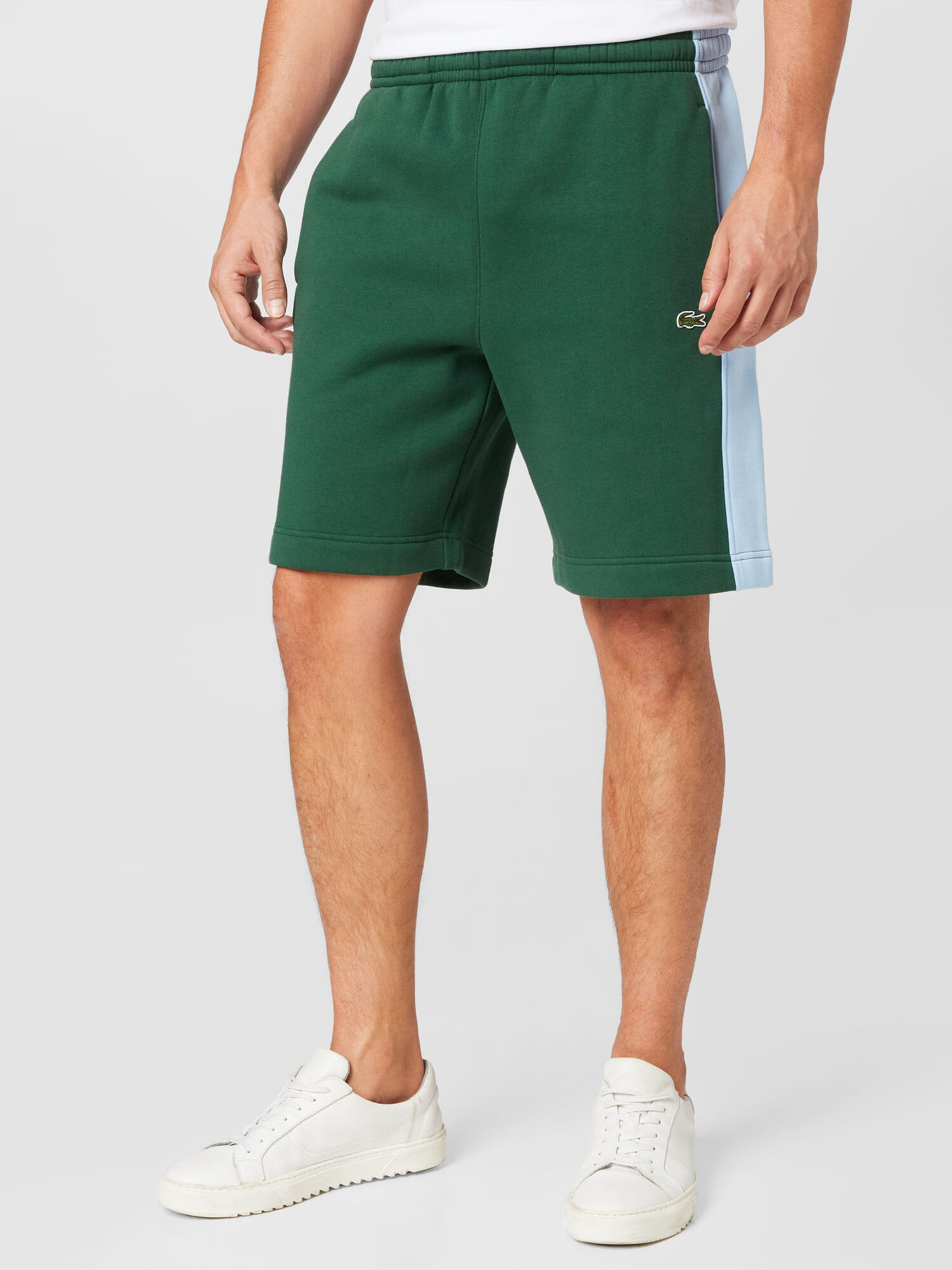 LACOSTE Pantaloni verde / roșu / alb - Pled.ro