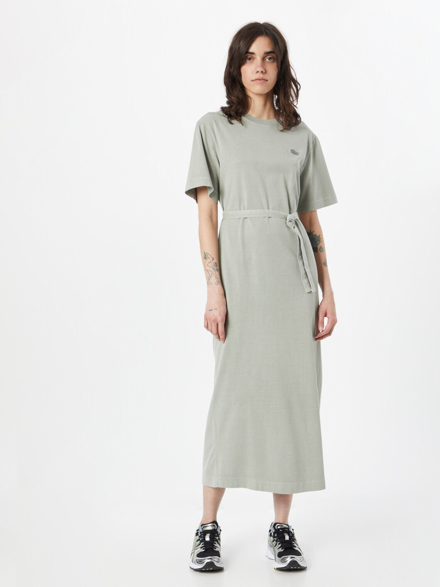 LACOSTE Rochie verde pastel - Pled.ro