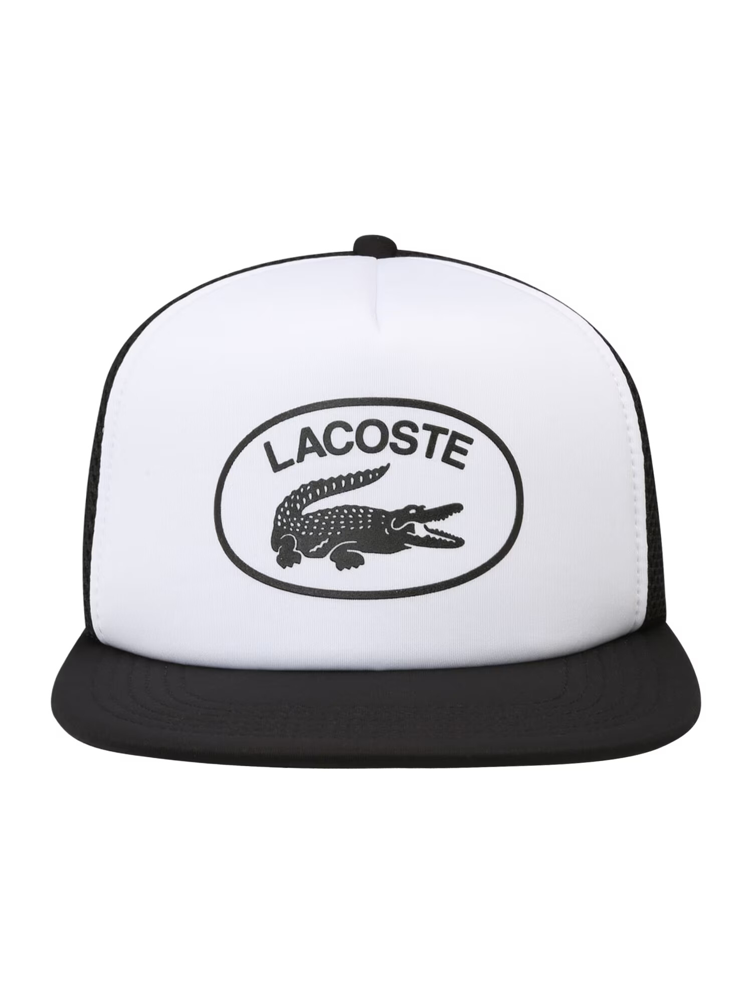 LACOSTE Șapcă negru / alb - Pled.ro