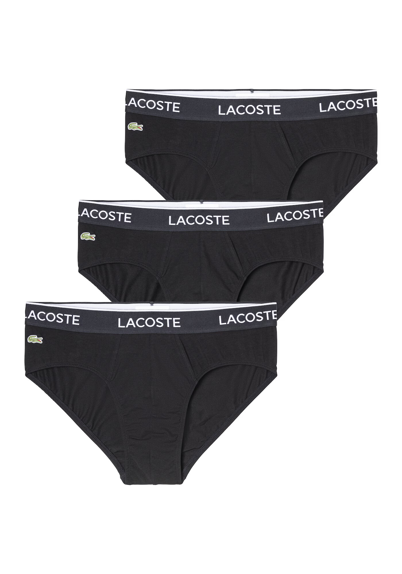 LACOSTE Slip verde deschis / roși aprins / negru / alb - Pled.ro