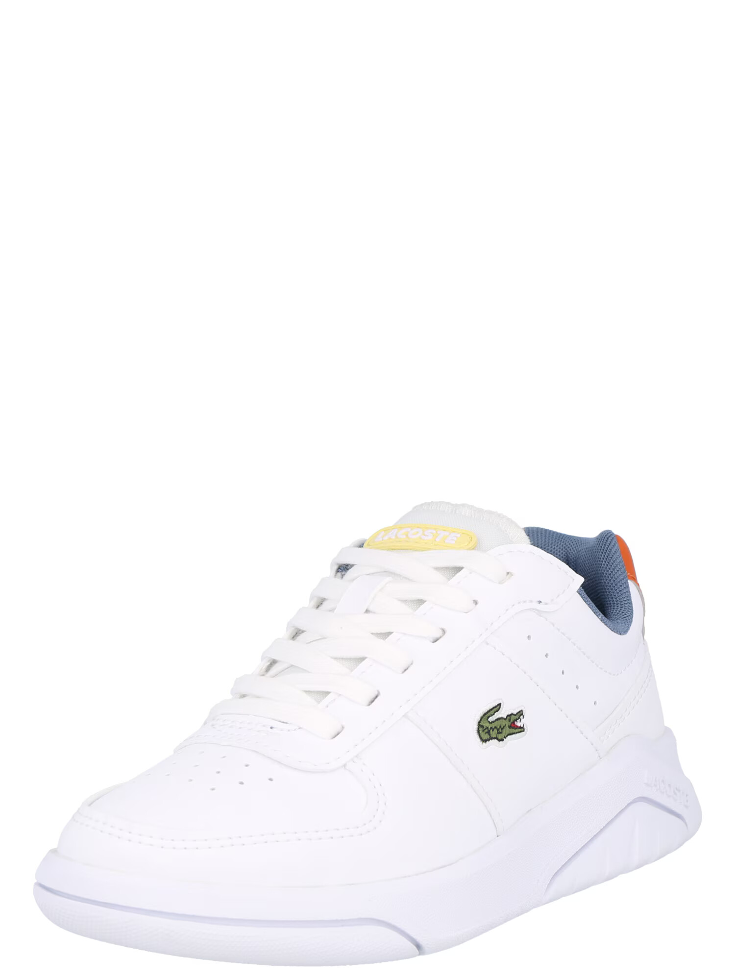 LACOSTE Sneaker 'COURT' verde / roși aprins / alb - Pled.ro