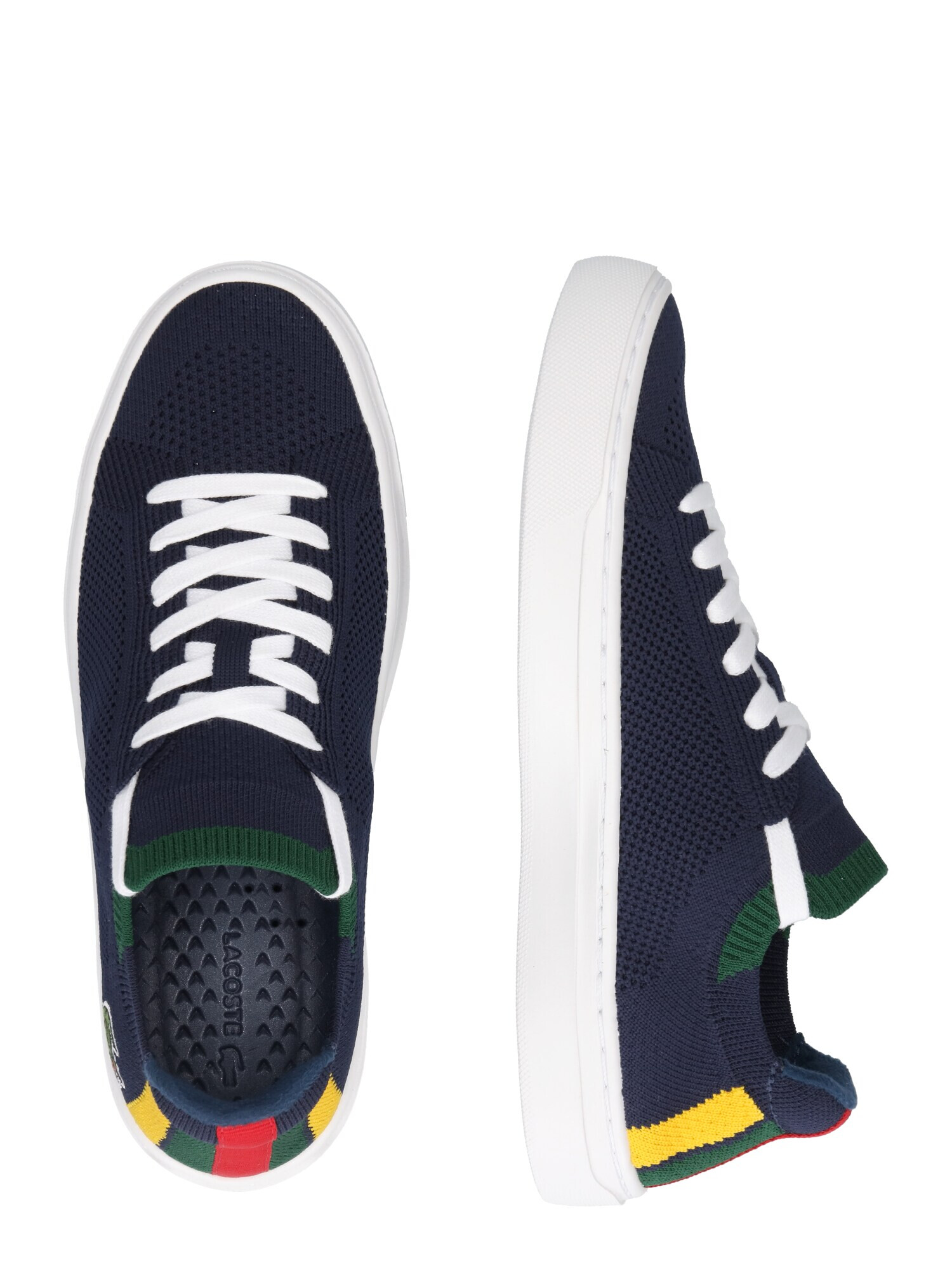 LACOSTE Sneaker low bleumarin / verde - Pled.ro