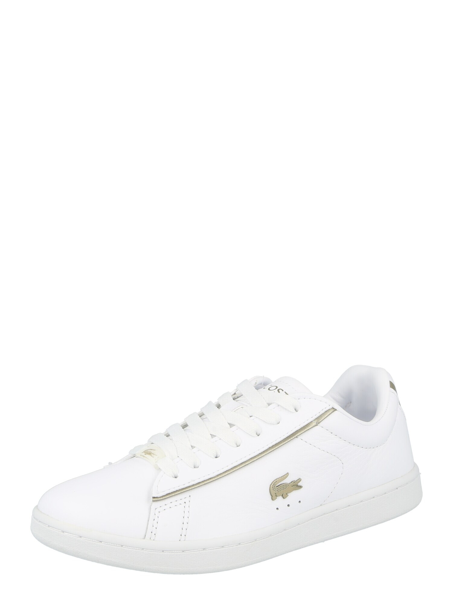 LACOSTE Sneaker low 'Carnaby' auriu / alb - Pled.ro