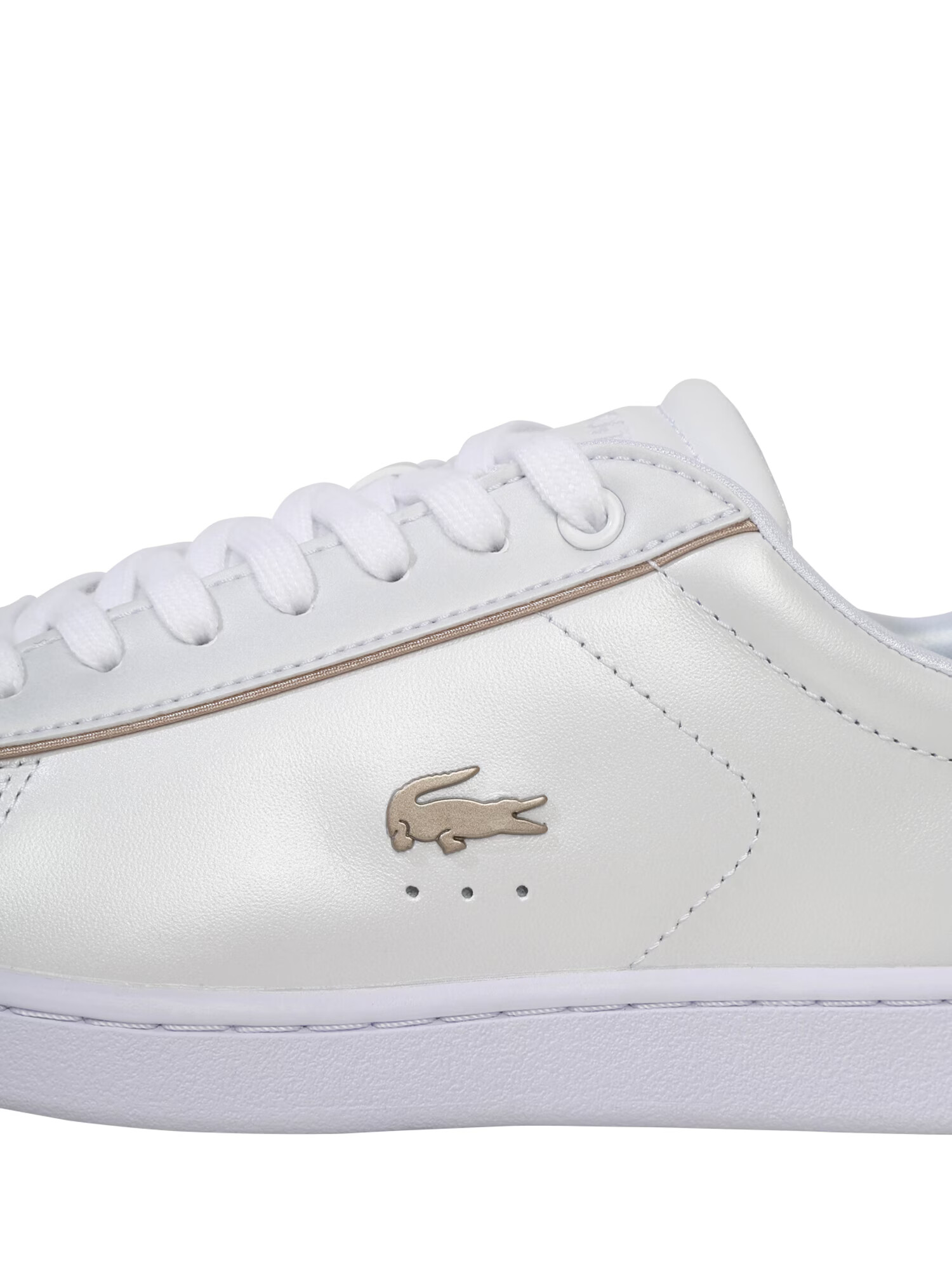 LACOSTE Sneaker low 'Carnaby Evo' auriu / alb perlat - Pled.ro