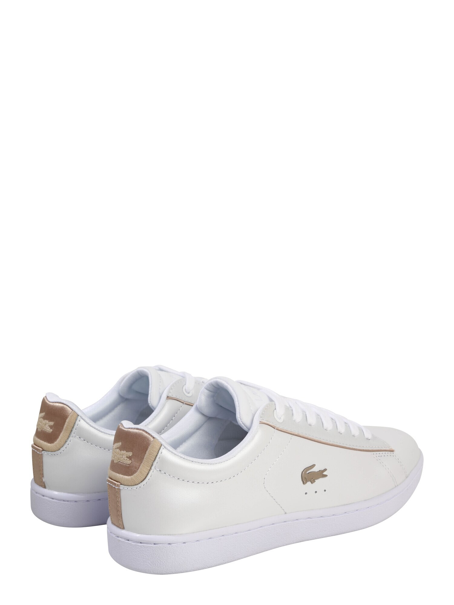 LACOSTE Sneaker low 'Carnaby Evo' auriu / alb perlat - Pled.ro