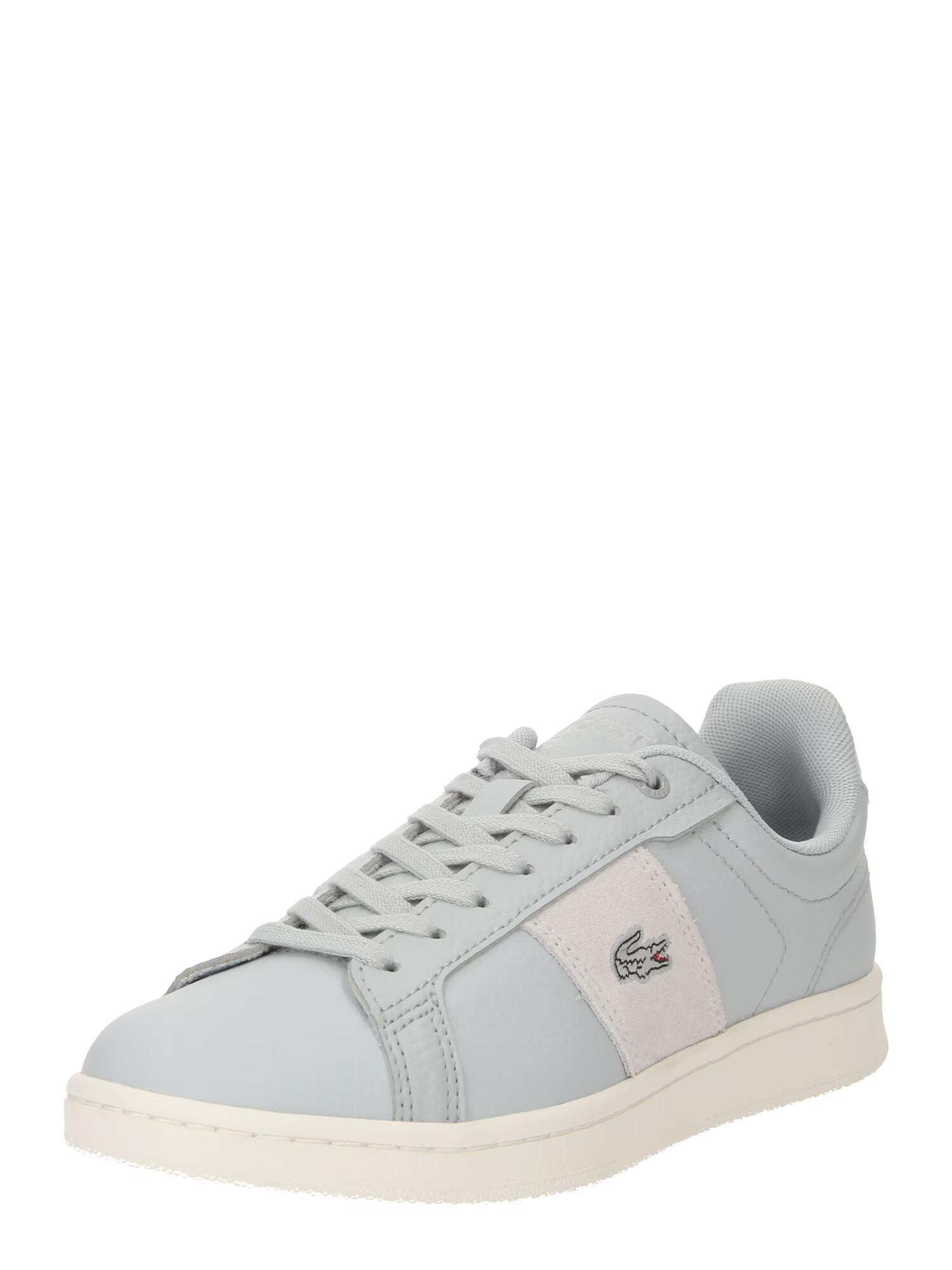 LACOSTE Sneaker low 'CARNABY PRO' albastru pastel / roșu / negru / alb - Pled.ro