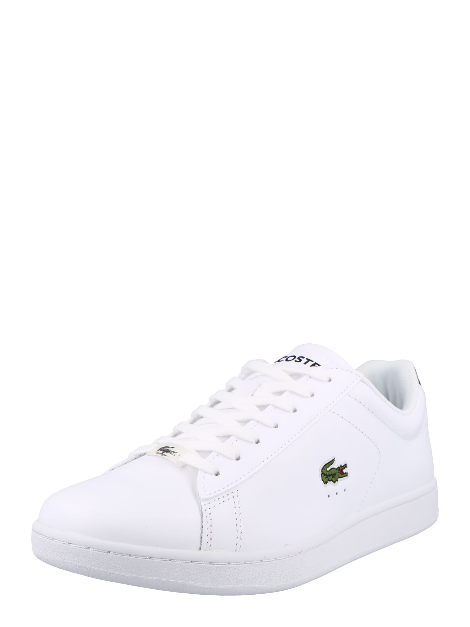 LACOSTE Sneaker low 'Carnaby' verde deschis / roși aprins / negru / alb - Pled.ro