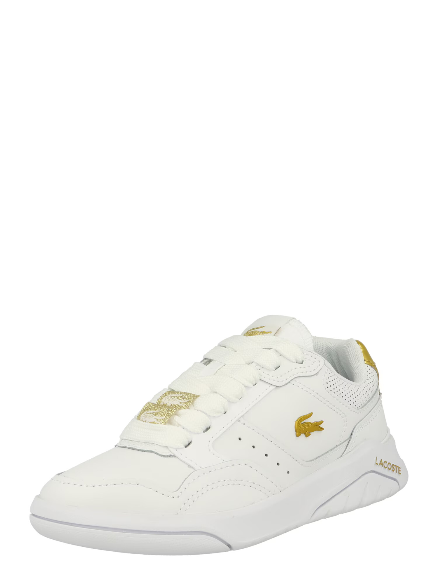 LACOSTE Sneaker low 'COURT' alb - Pled.ro