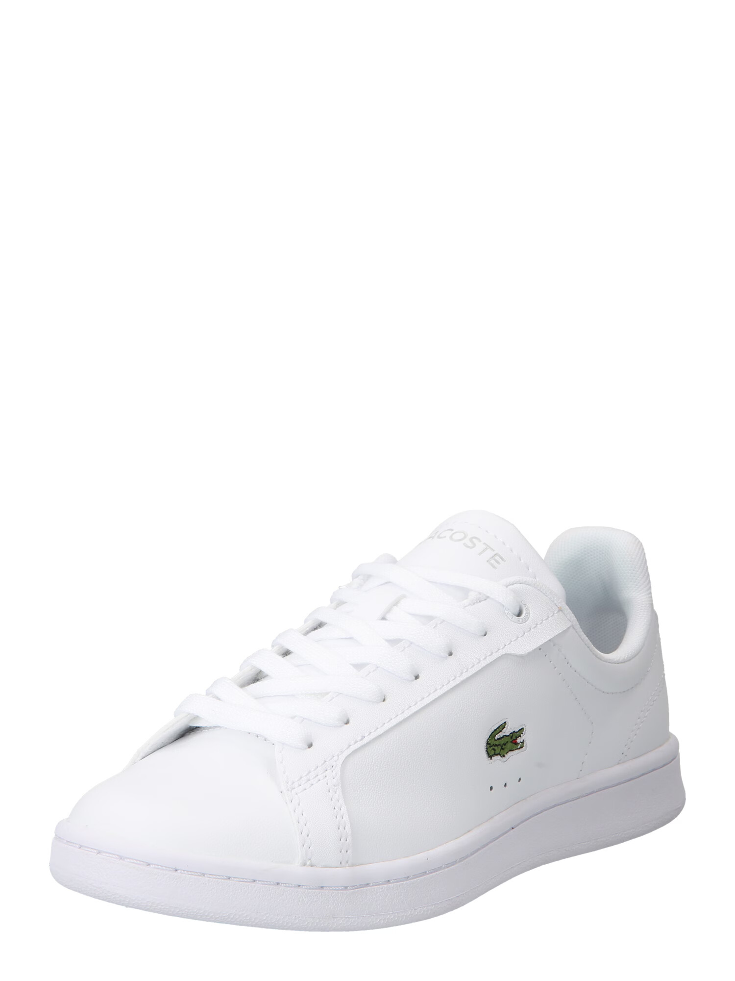 LACOSTE Sneaker low 'Court' verde / alb - Pled.ro