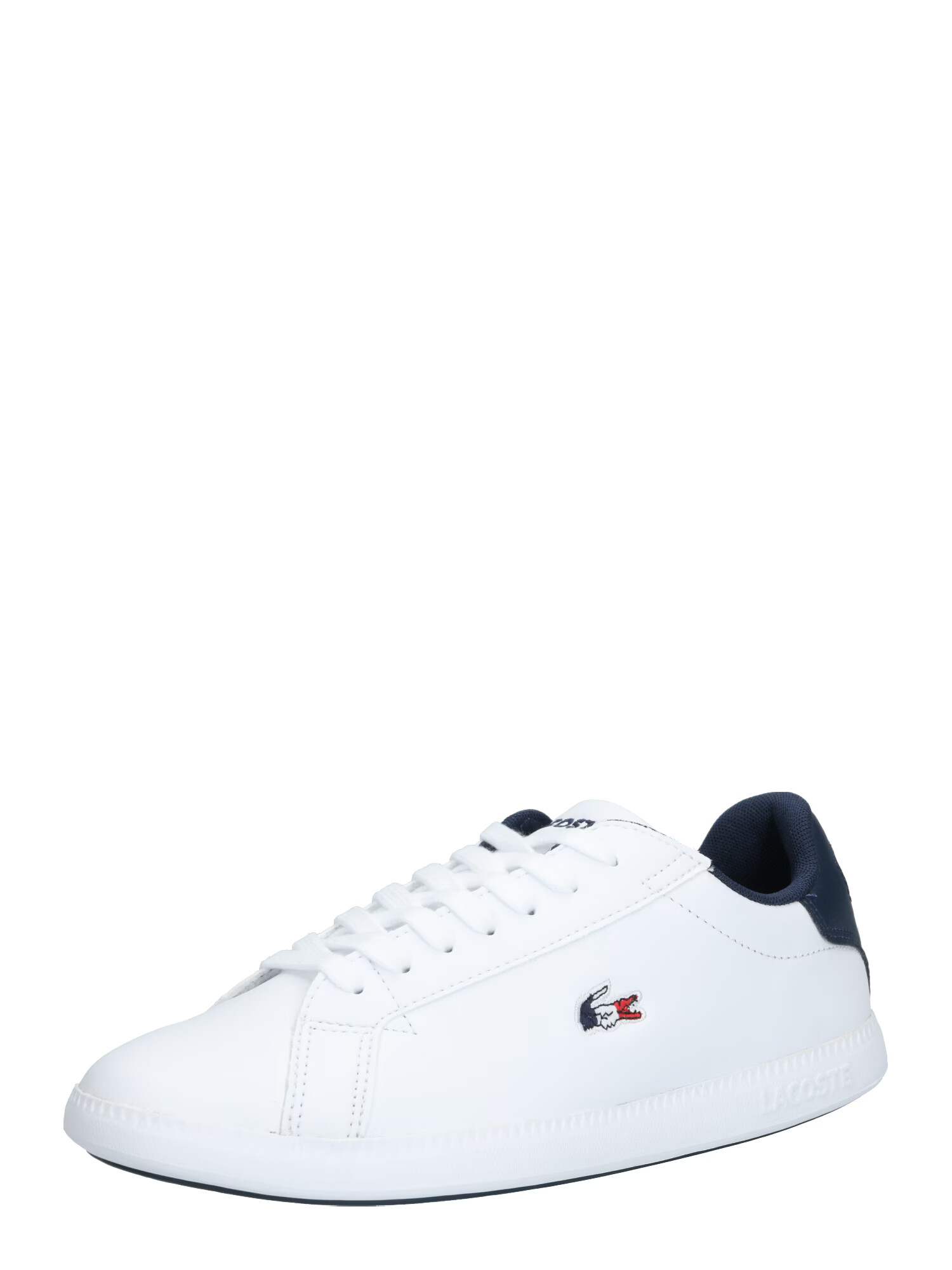 LACOSTE Sneaker low 'Graduate Tri' bleumarin / alb - Pled.ro