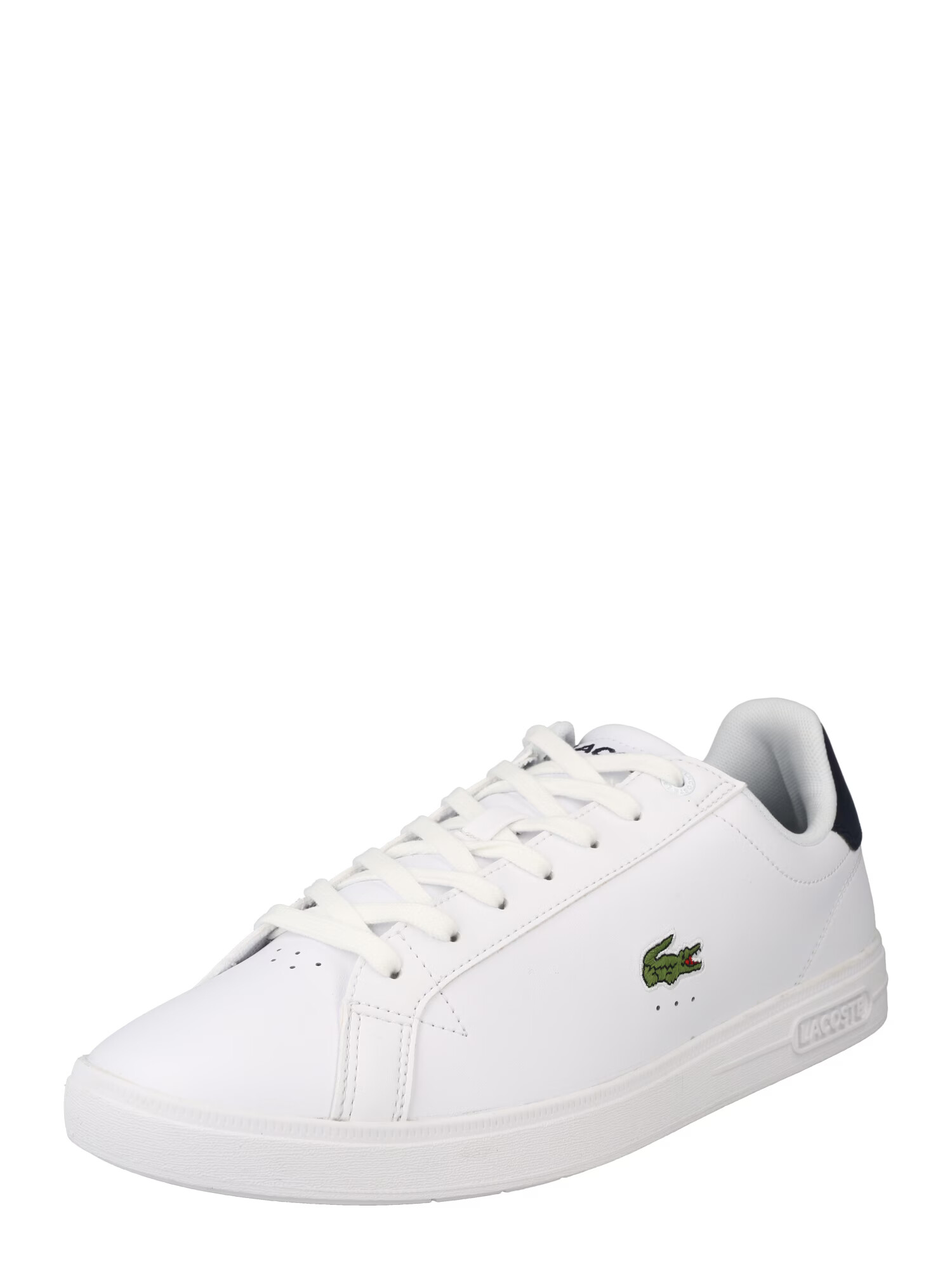 LACOSTE Sneaker low 'Graduate' verde deschis / roși aprins / negru / alb murdar - Pled.ro