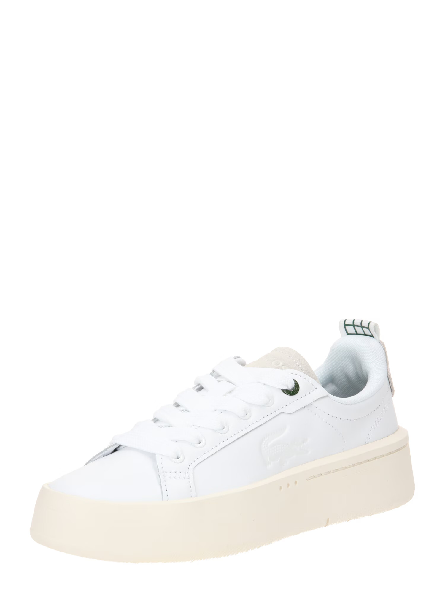 LACOSTE Sneaker low gri deschis / alb - Pled.ro