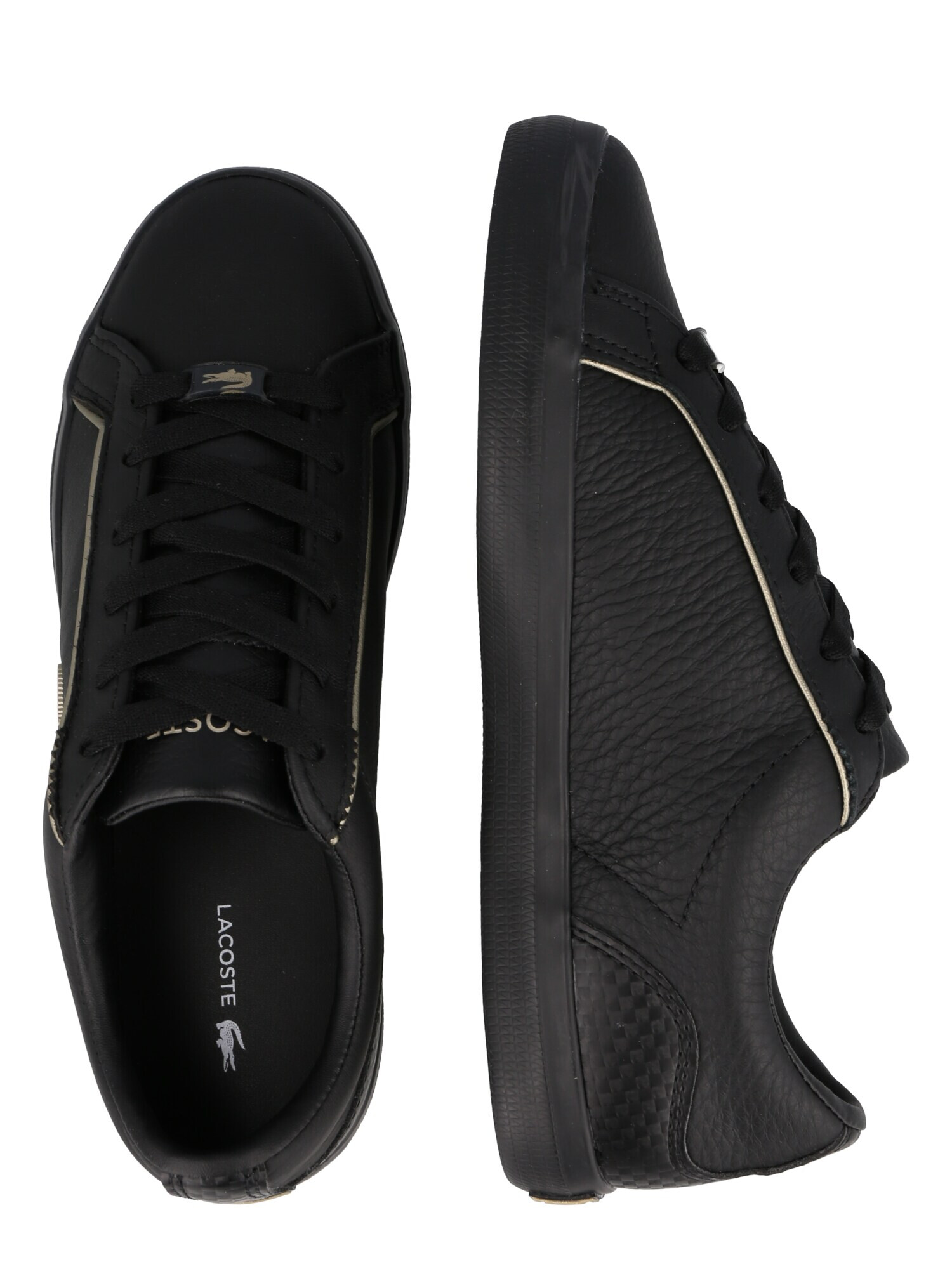 LACOSTE Sneaker low kaki / negru - Pled.ro