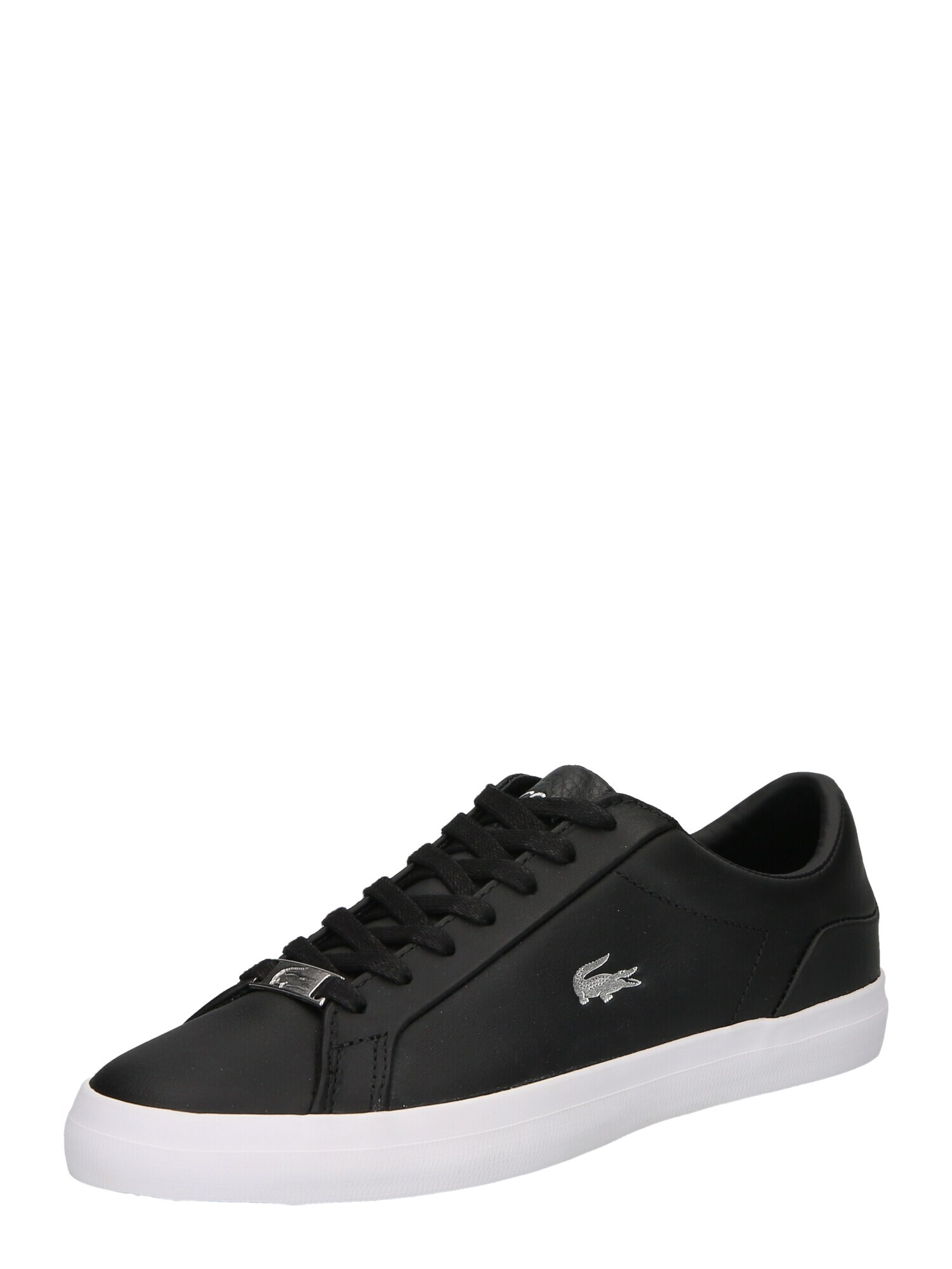 LACOSTE Sneaker low 'LEROND' negru / alb - Pled.ro