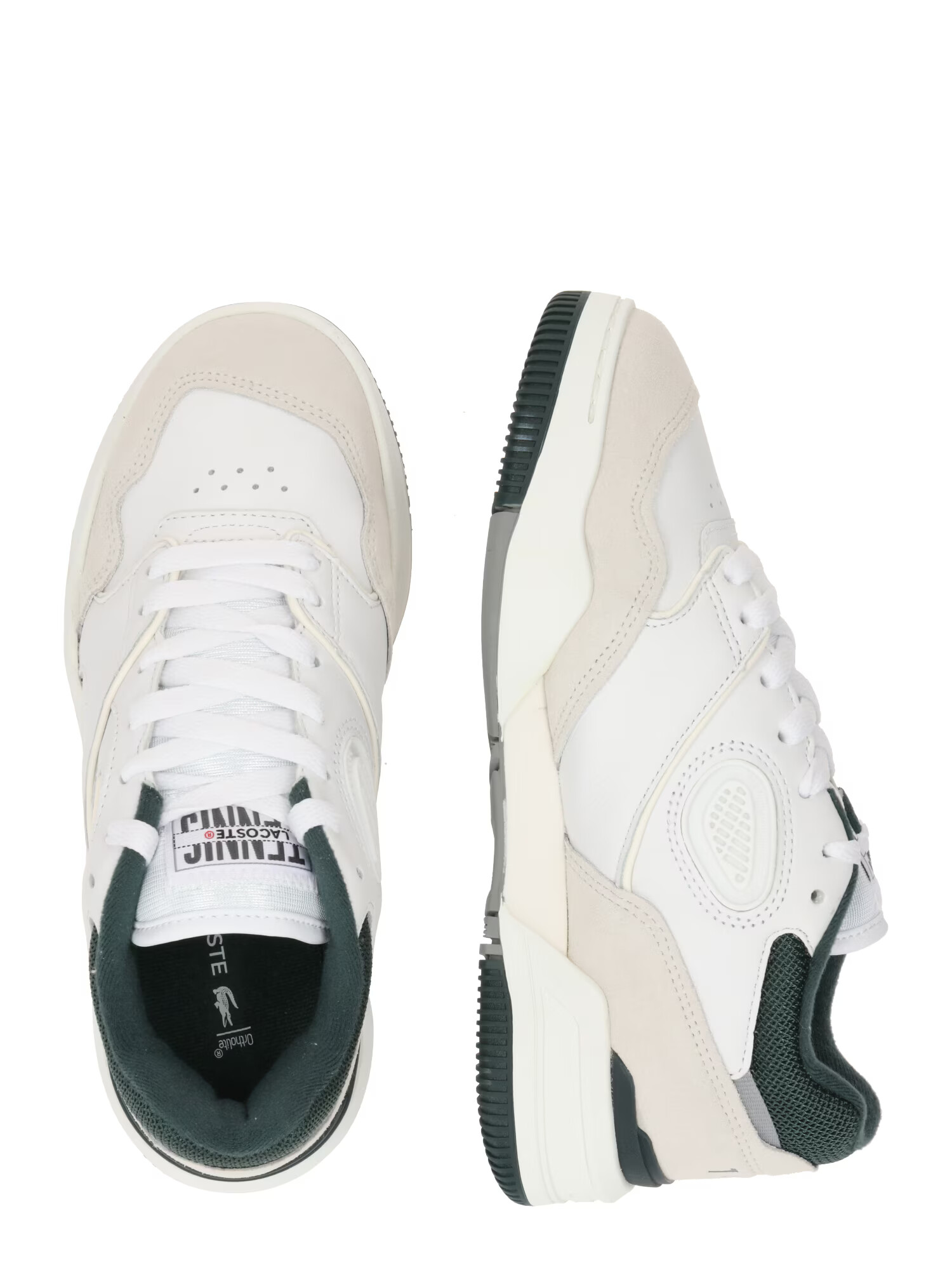 LACOSTE Sneaker low 'LINESHOT' alb - Pled.ro